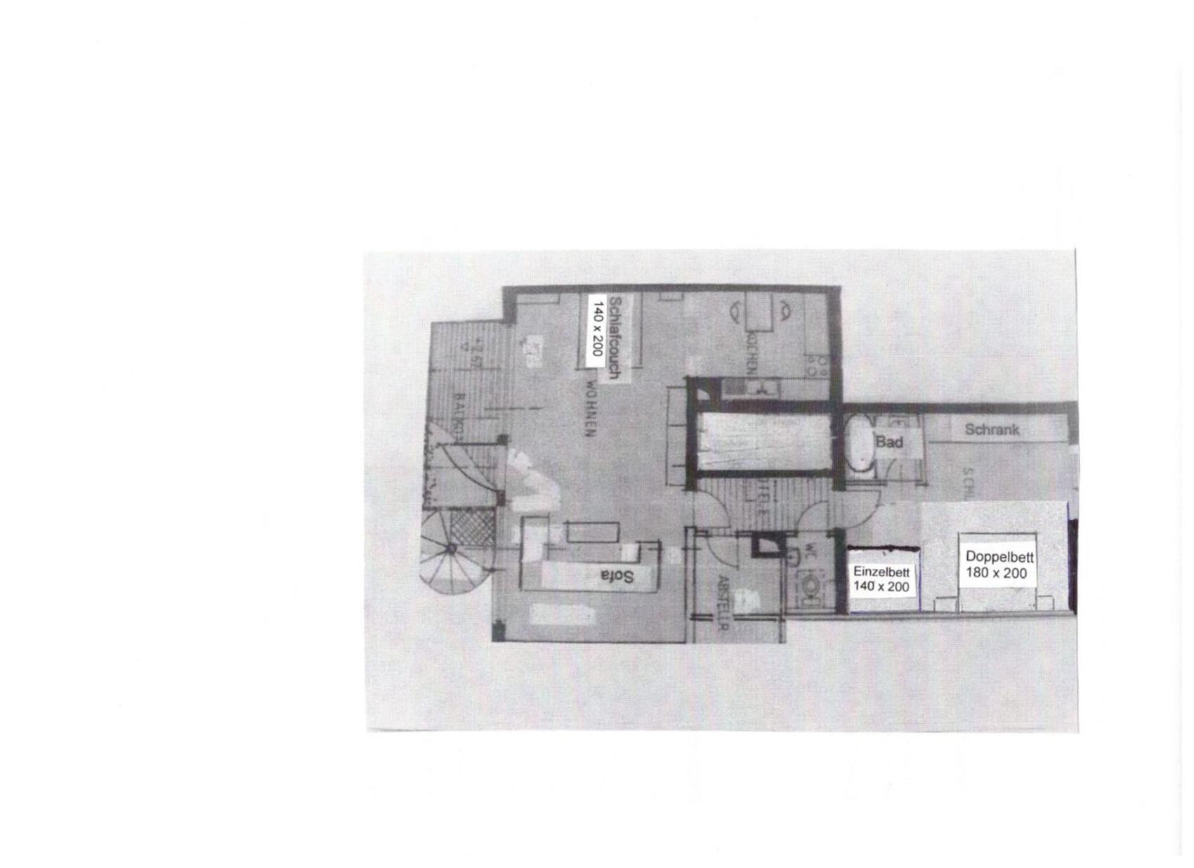 Super XXL Ferienwohnung 73 qm, mit Balkon - Property Image 3