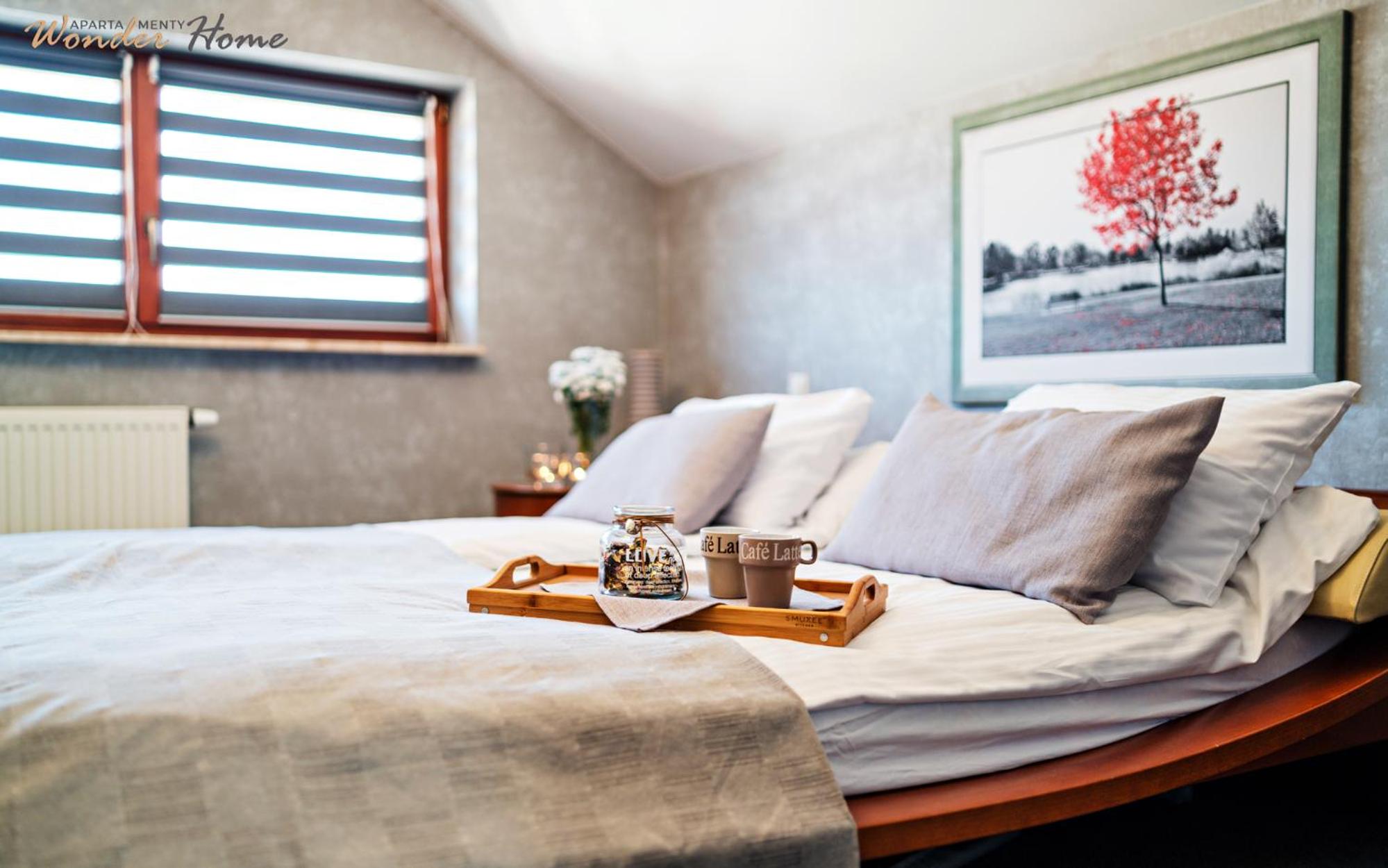 Wonder Home - Apartament Cud Malina z kominkiem, klimatyzacją i widokiem na Karkonosze, blisko centrum, stoku, restauracji, aquaparku