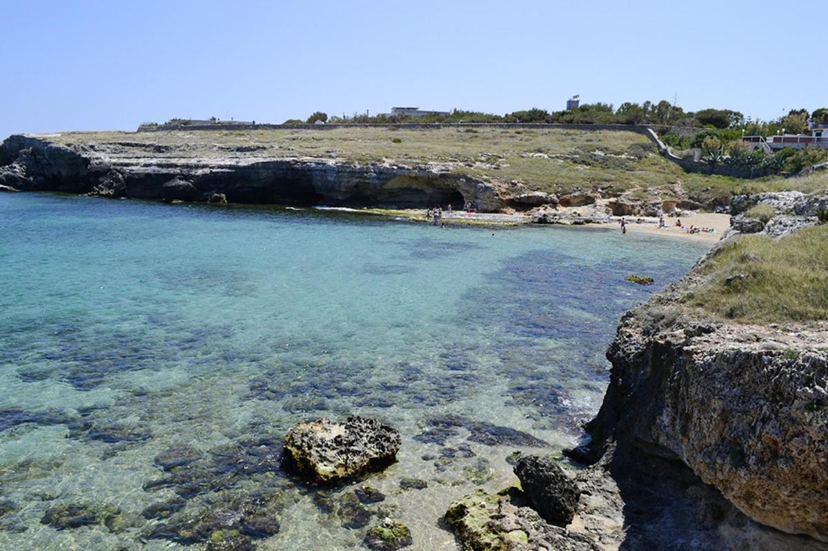 2 bedrooms house at Monopoli 100 m away from the beach with sea view enclosed garden and wifi