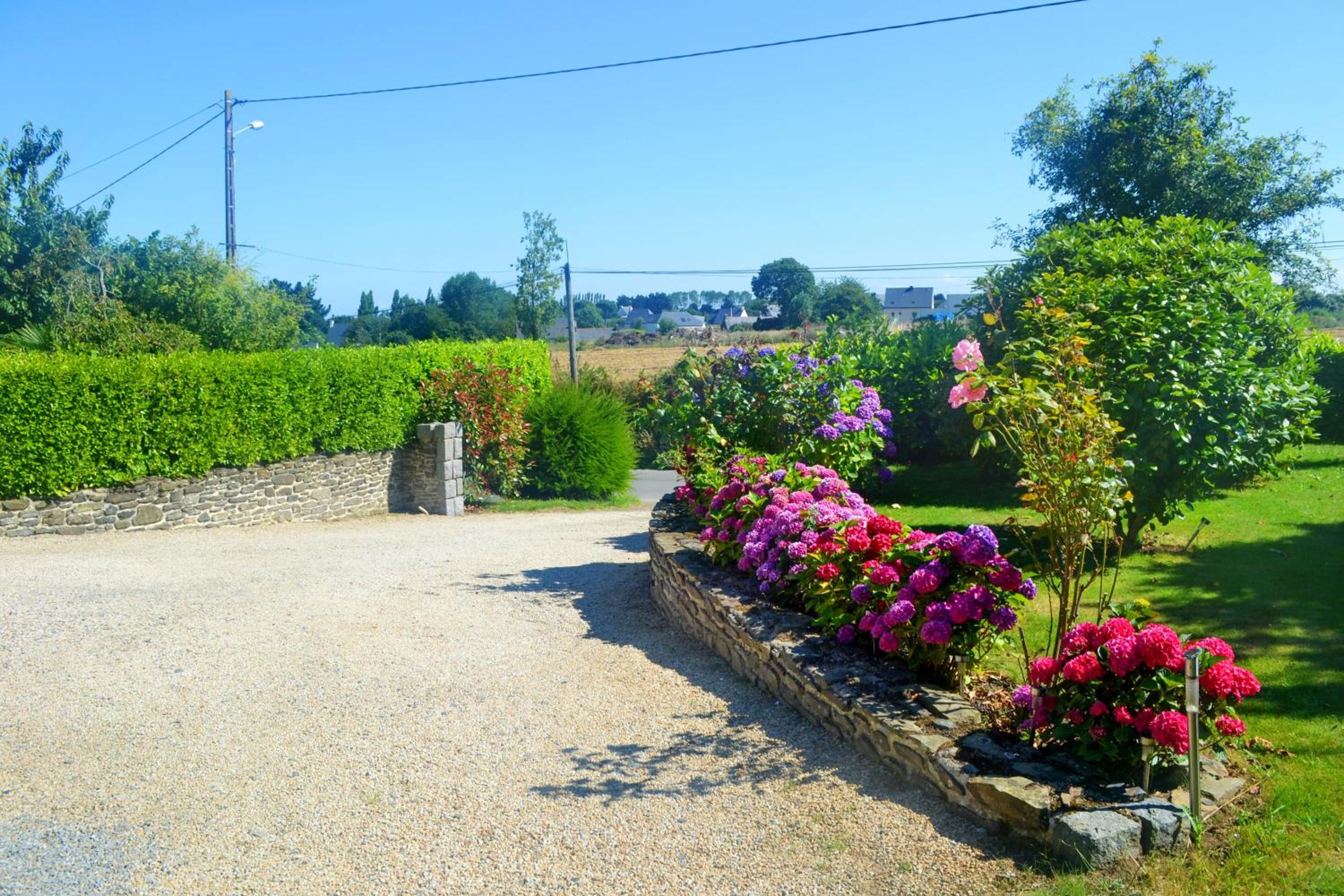 Maison de 4 chambres avec jardin clos et wifi a Tregomeur a 8 km de la plage