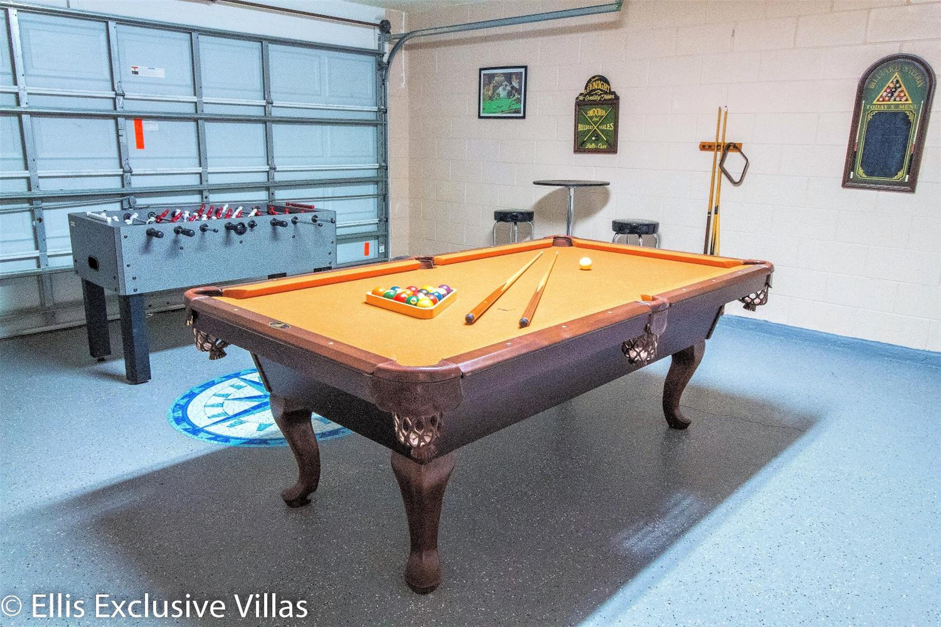 Disney Area Villa South-Facing Pool and Spa Game Room