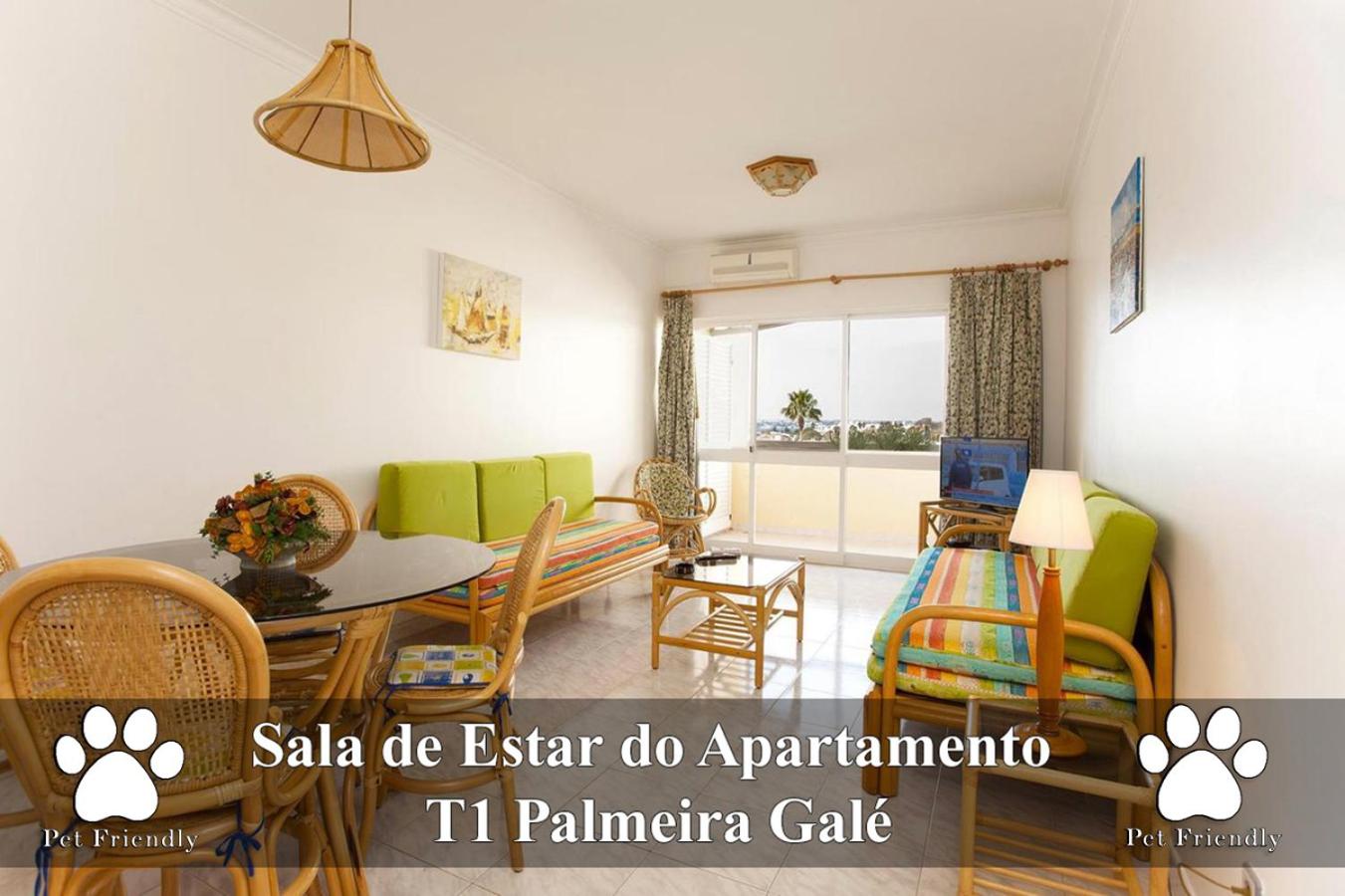 O Apartamento A Ramos Palmeira Galé Está inserido num Condomínio com PISCINA, Fica apenas a 250 Metros da Praia da Galé - Apartamento com Ar Condicionado n view 3
