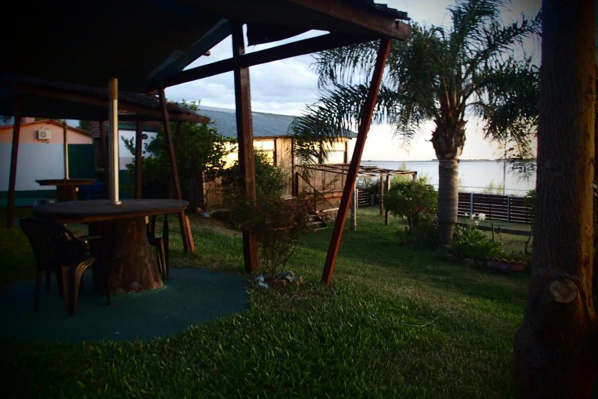 outdoor BBQ area