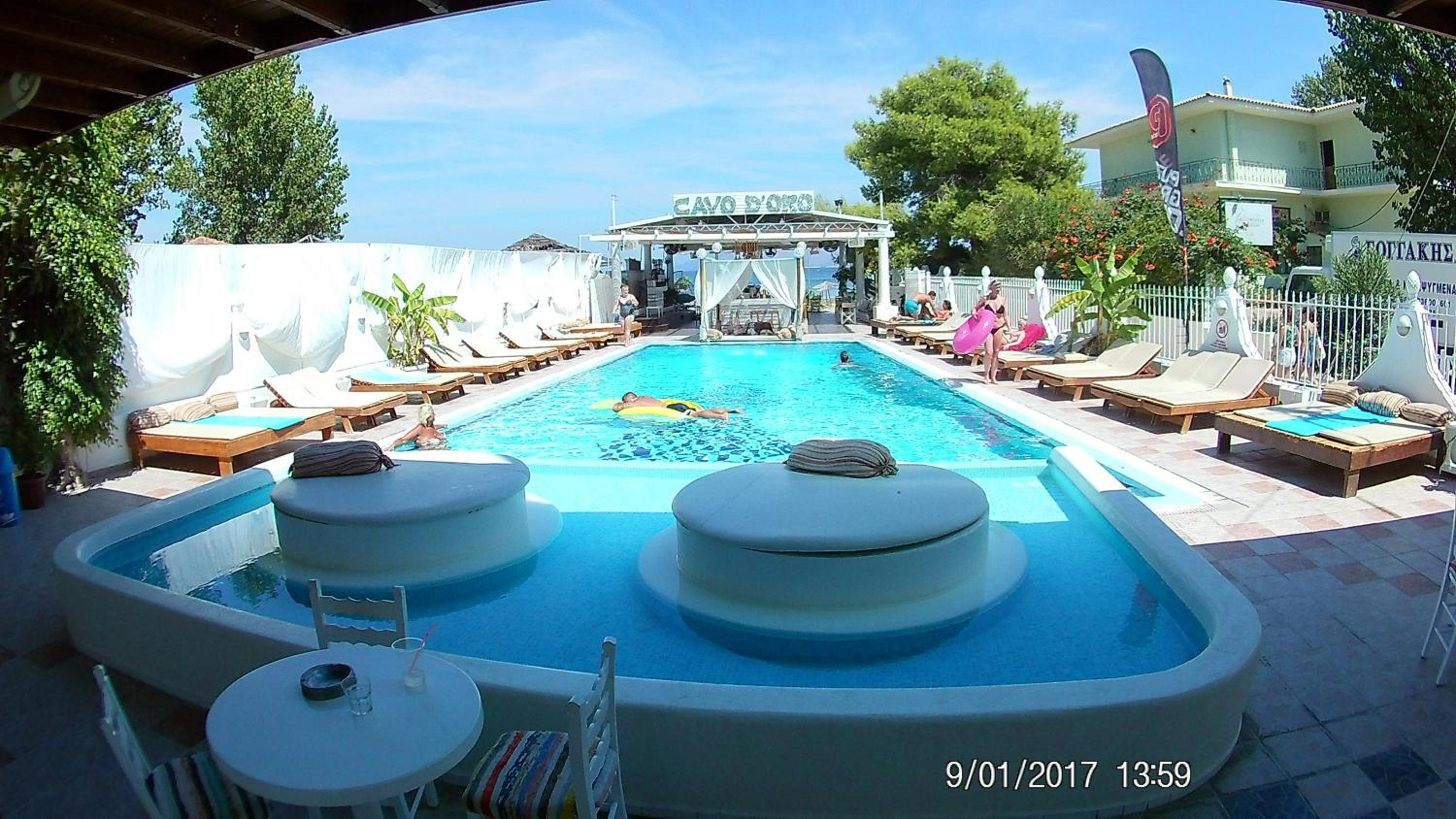 Cavo D' Oro Complex en Kavos — recepcion & lobby