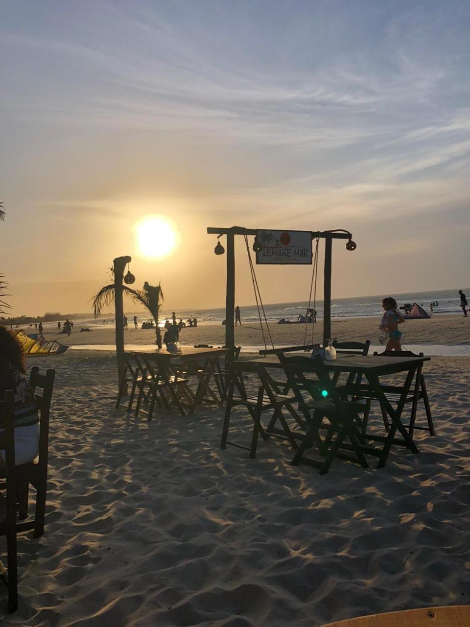 Varanda Atlantica Casa Camocim enfrente a praia