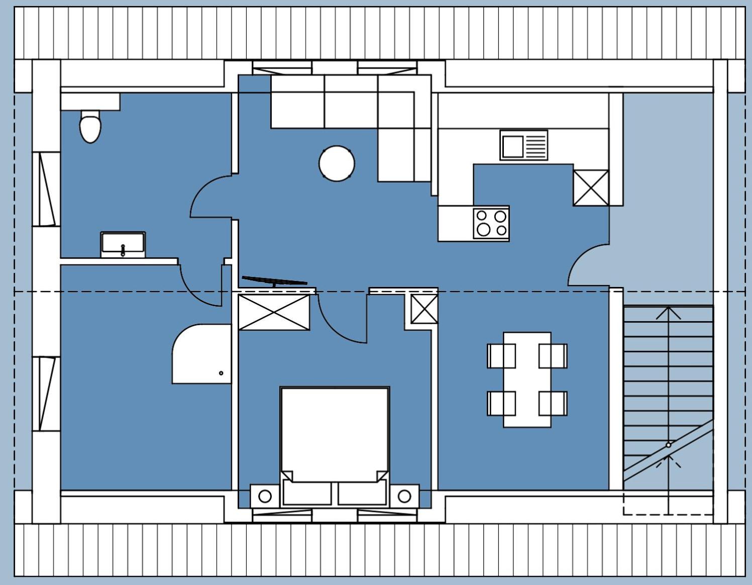 Sonnerwachen, Ferienwohnung für 2 Personen in DE FEERJENHUSEN am Haubarg von Vollerwiek Fertigstellung März 2021 view 2