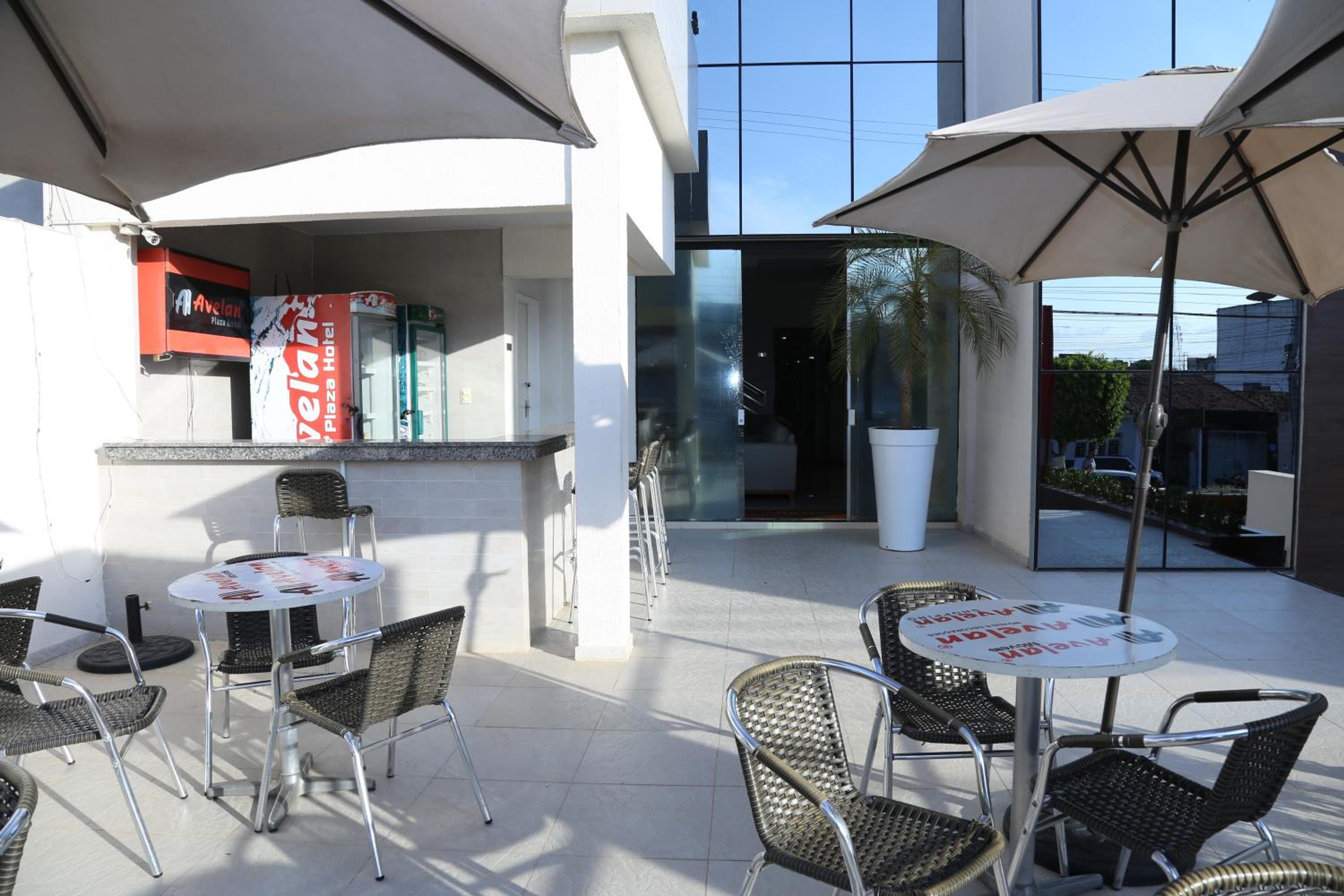 outdoor BBQ area