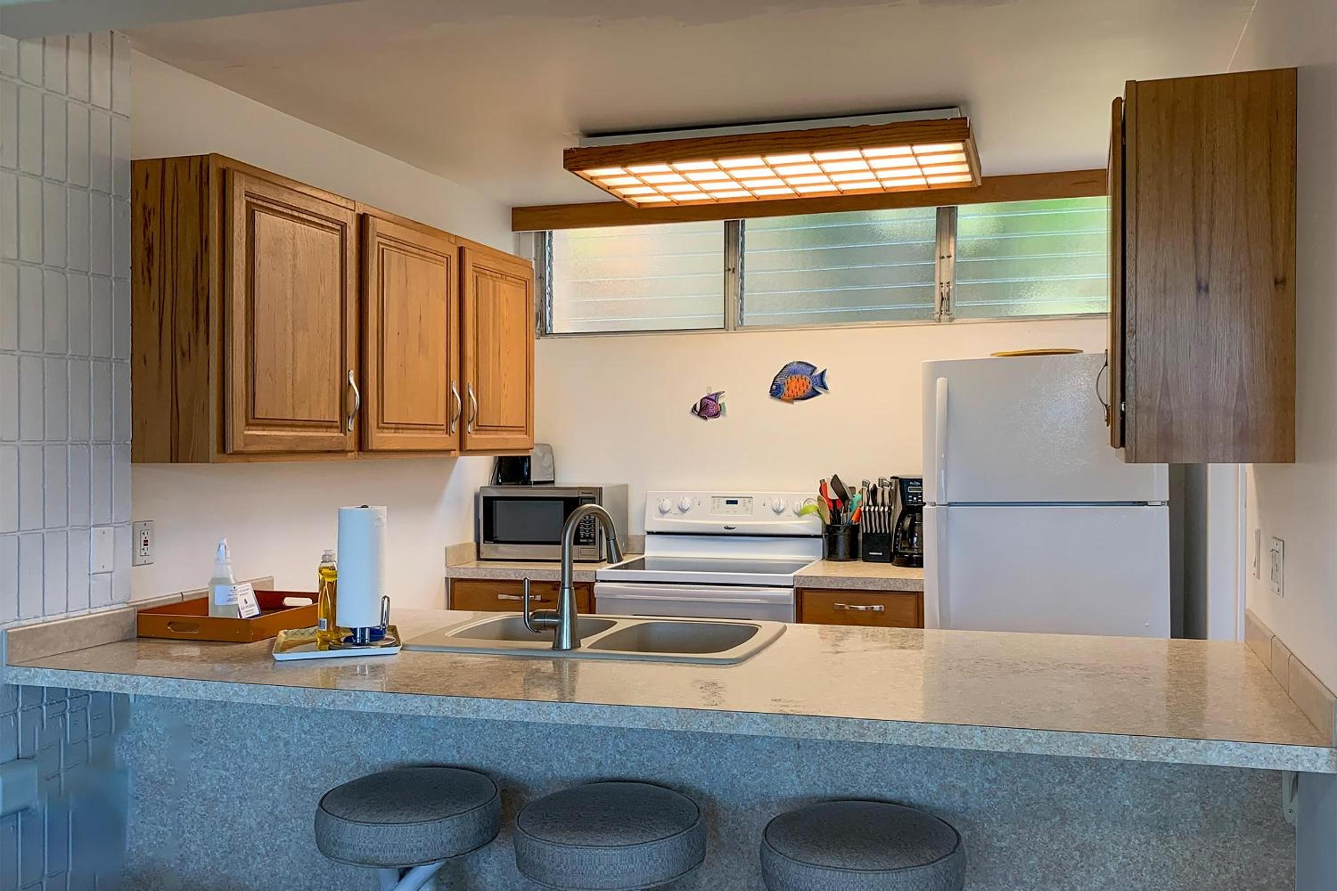 Haleakala Shores A-301, Panoramic Views, Split AC