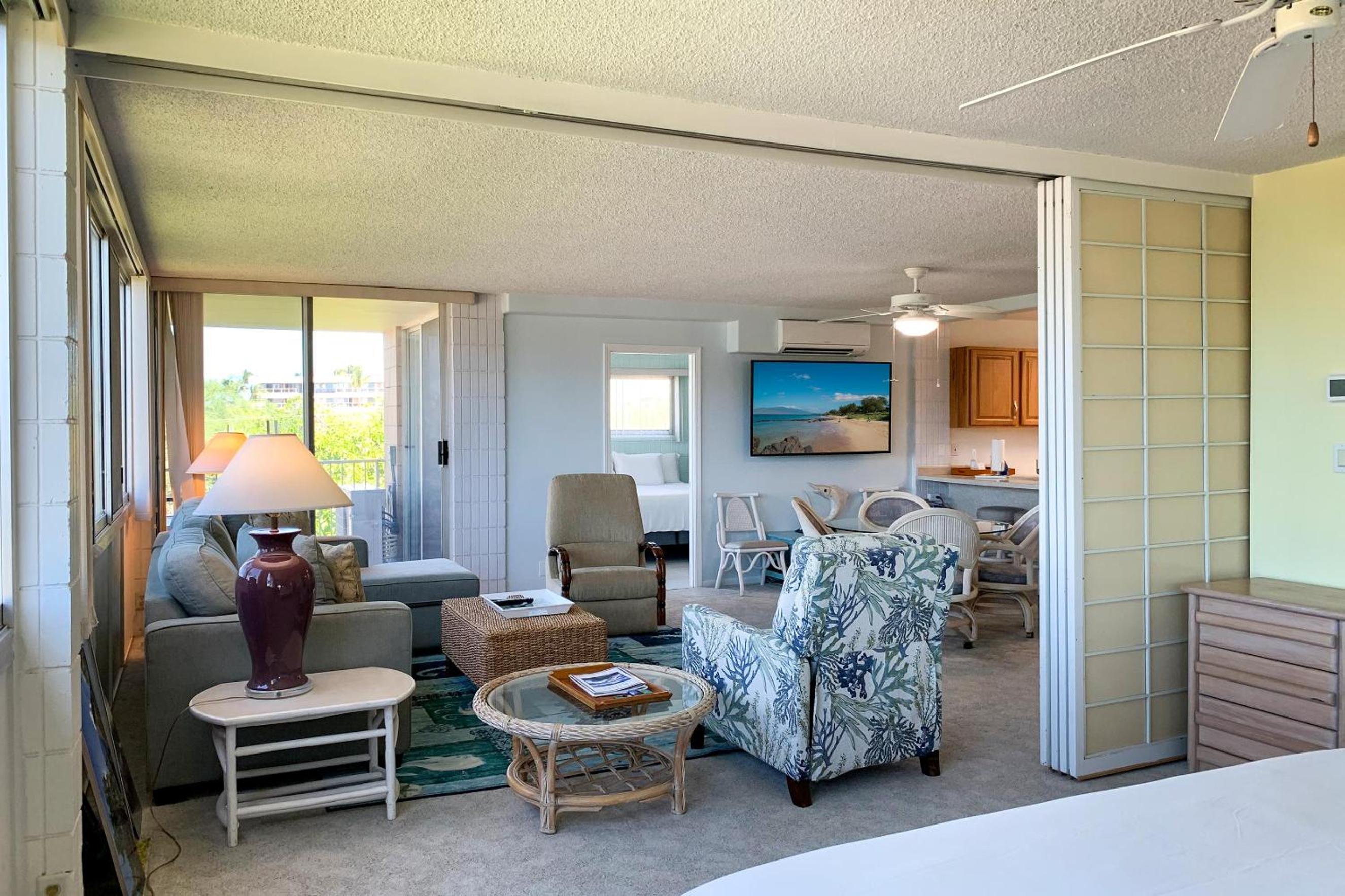 Haleakala Shores A-301, Panoramic Views, Split AC