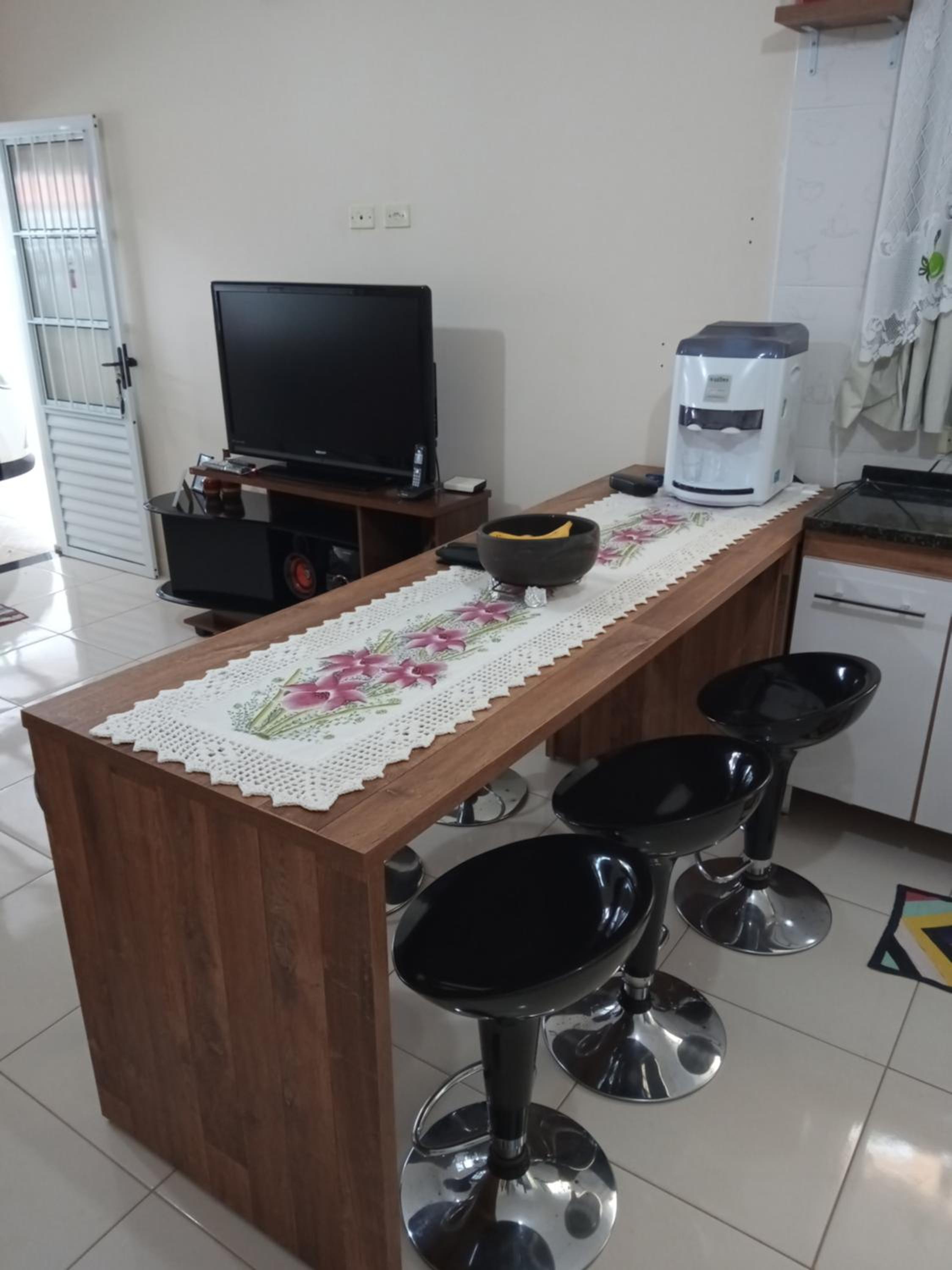 Casa de praia Bertioga SP Wi-Fi Fibra Home Office