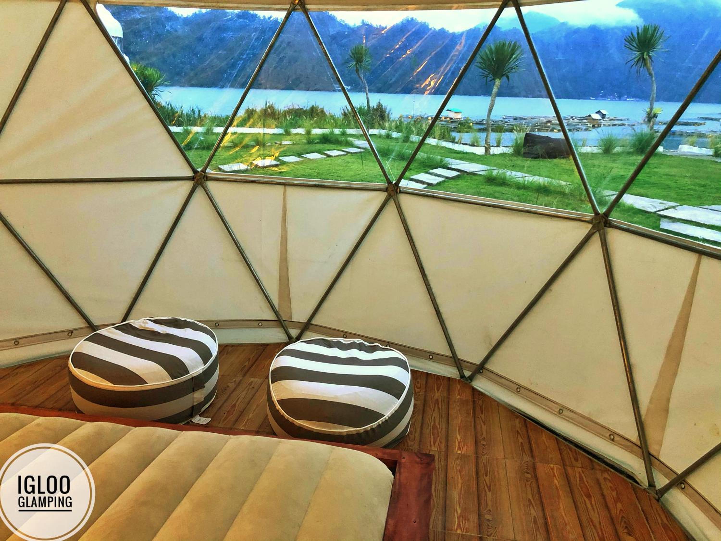 Igloo Glamping Bali view 4