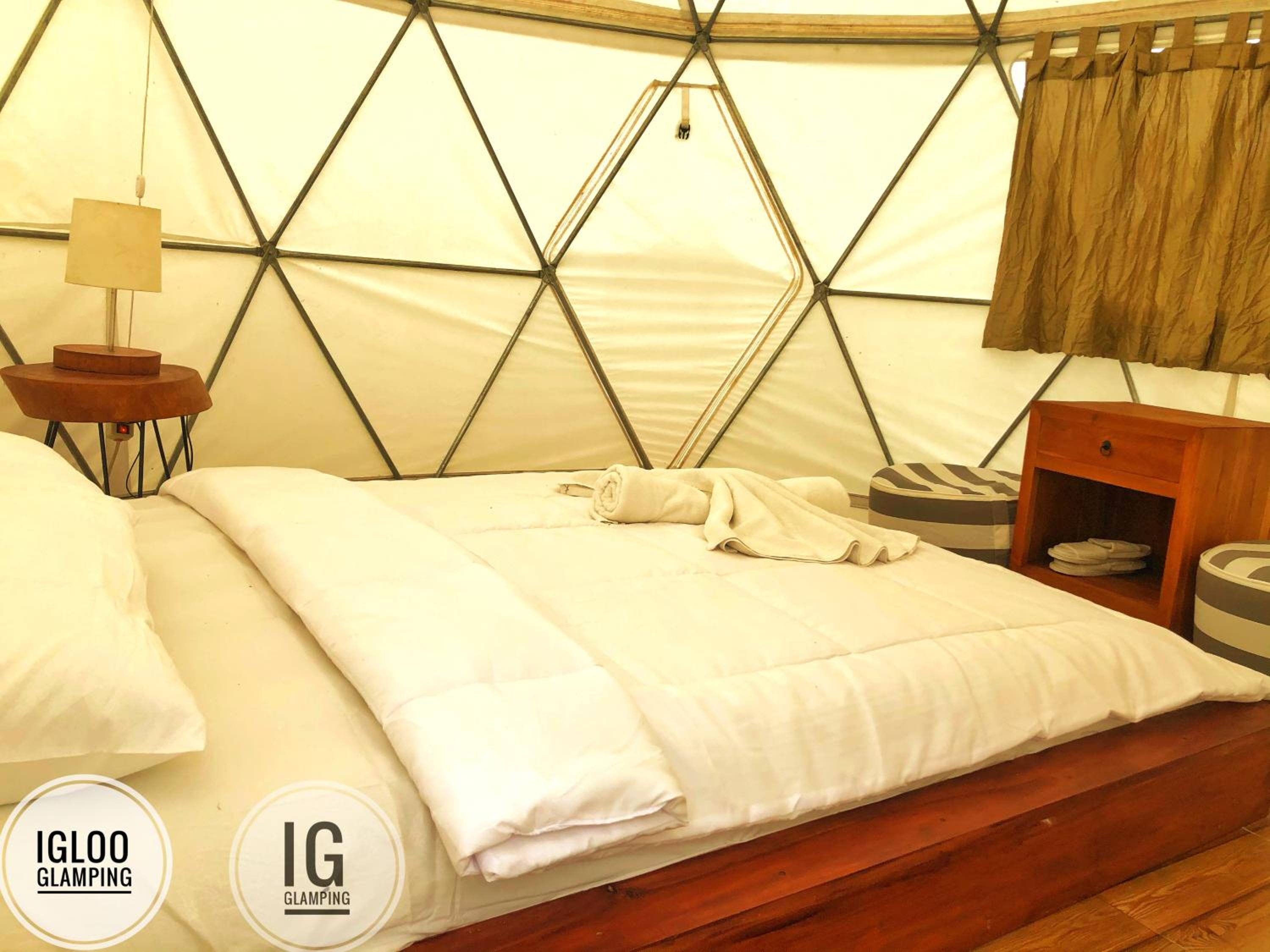 Igloo Glamping Bali view 3