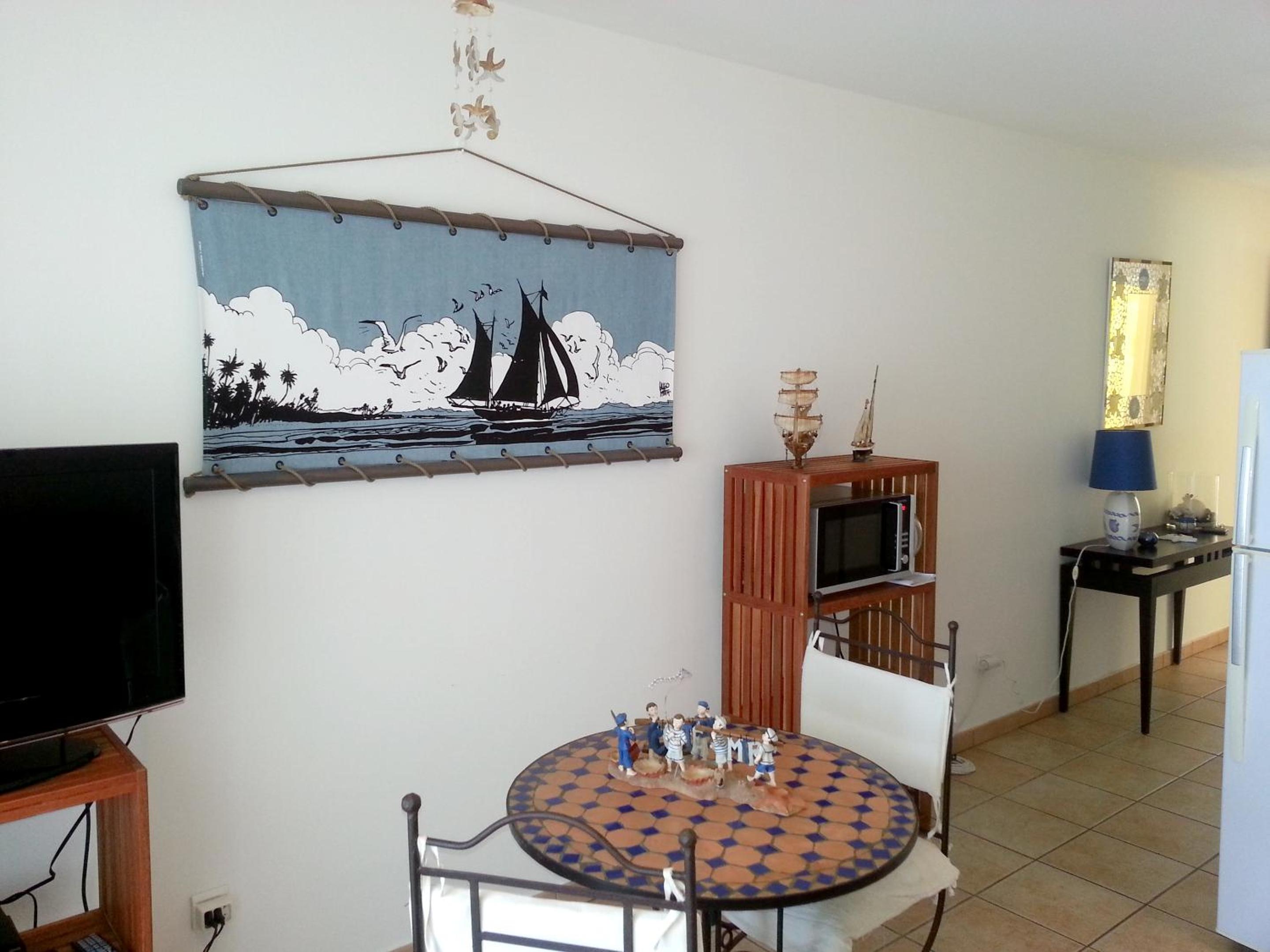 Appartement cosy avec vue sur la mer - 50 m² - Les Trois Bassins view 2