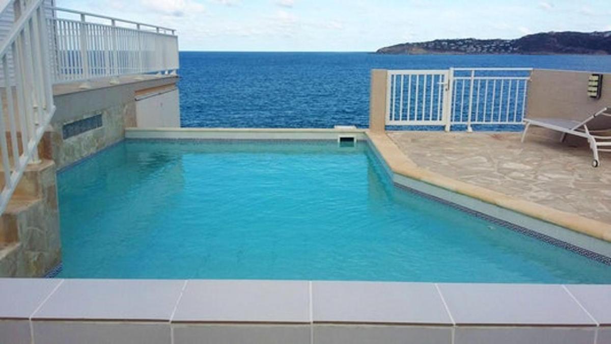 2 bedrooms villa at Saint Barthelemy 500 m away from the beach with sea view private pool and terrace view 2