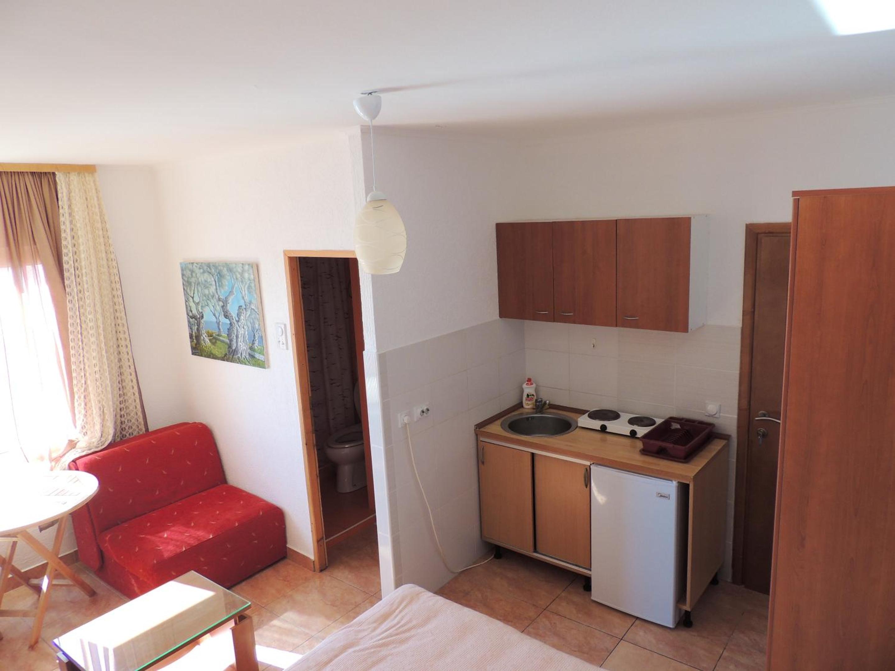 Modern Studio with Sea View - Ulcinj - 25 m² - Balcony