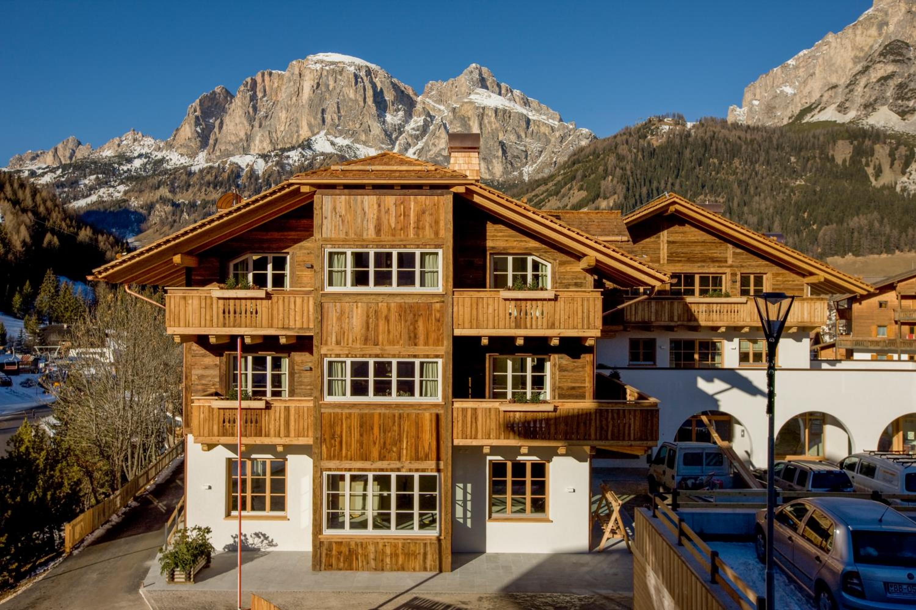 Chalet Corvara view 2