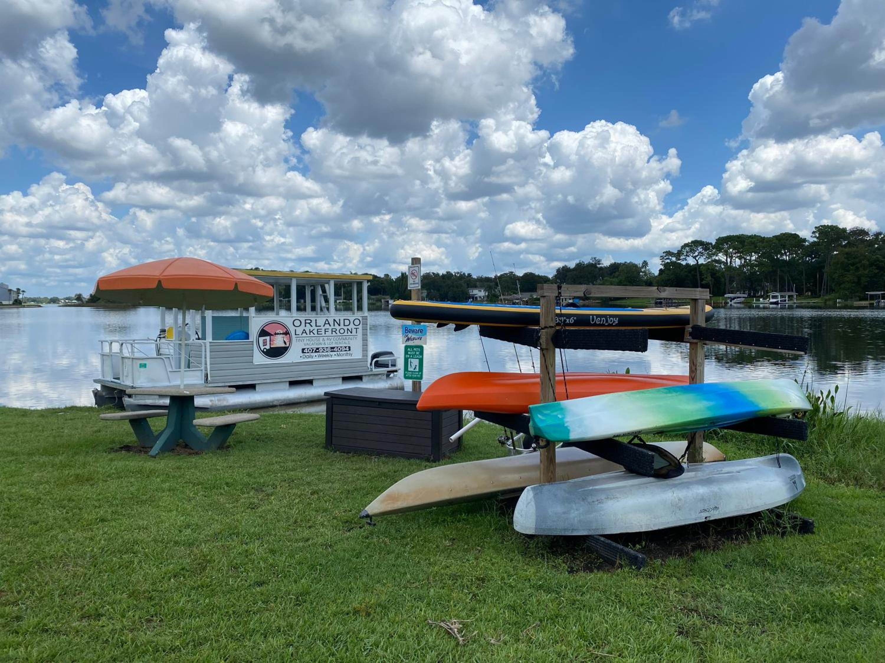 Orlando Lakefront Tiny Houses