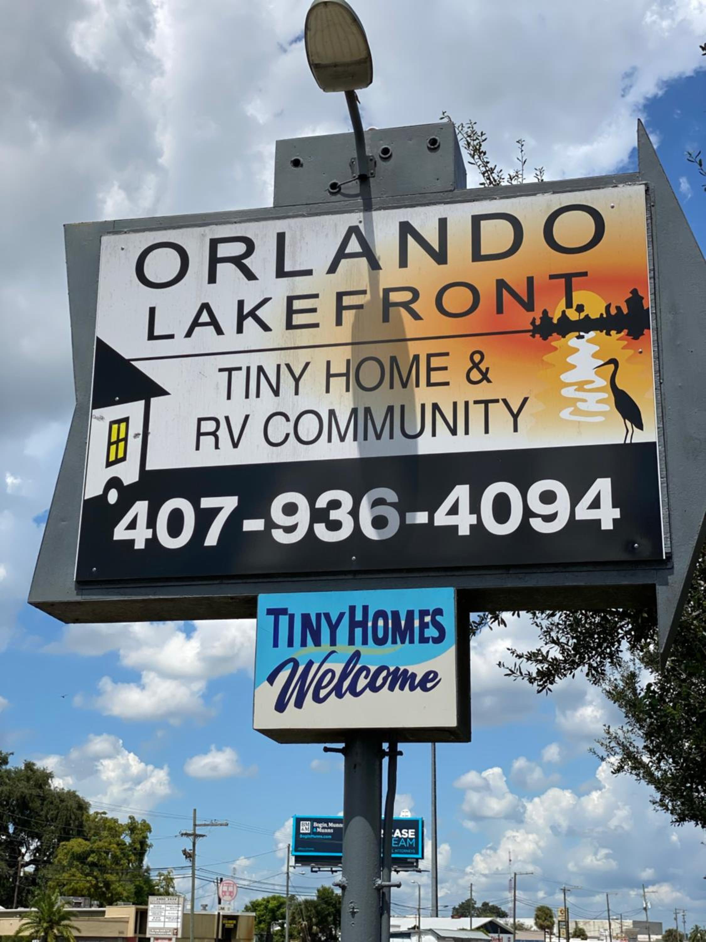 Orlando Lakefront Tiny Houses