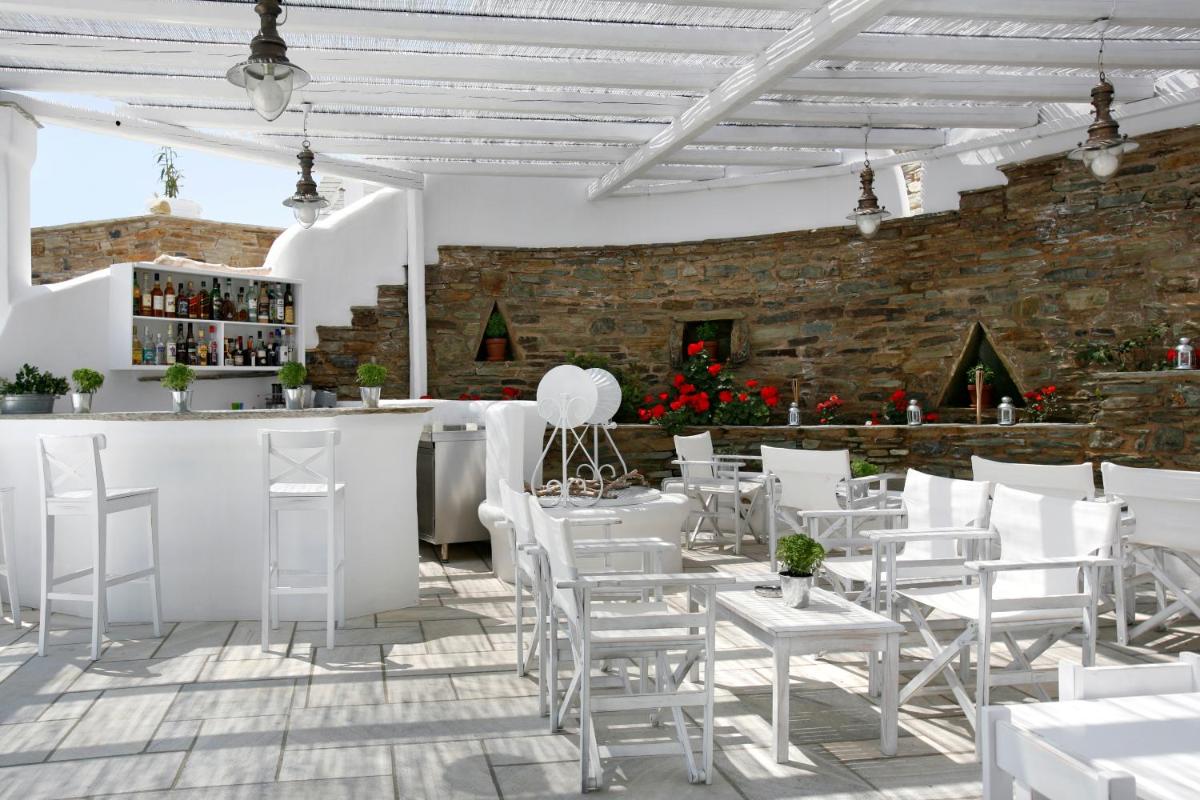 outdoor BBQ area