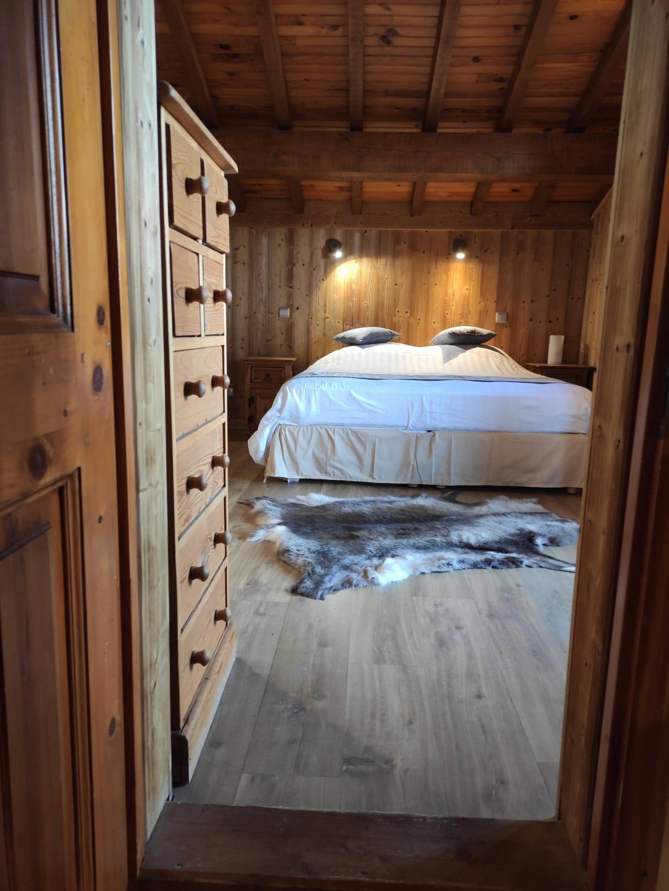 Fabulous chalet La Plagne - ski in-ski out - Sauna with Mont Blanc view