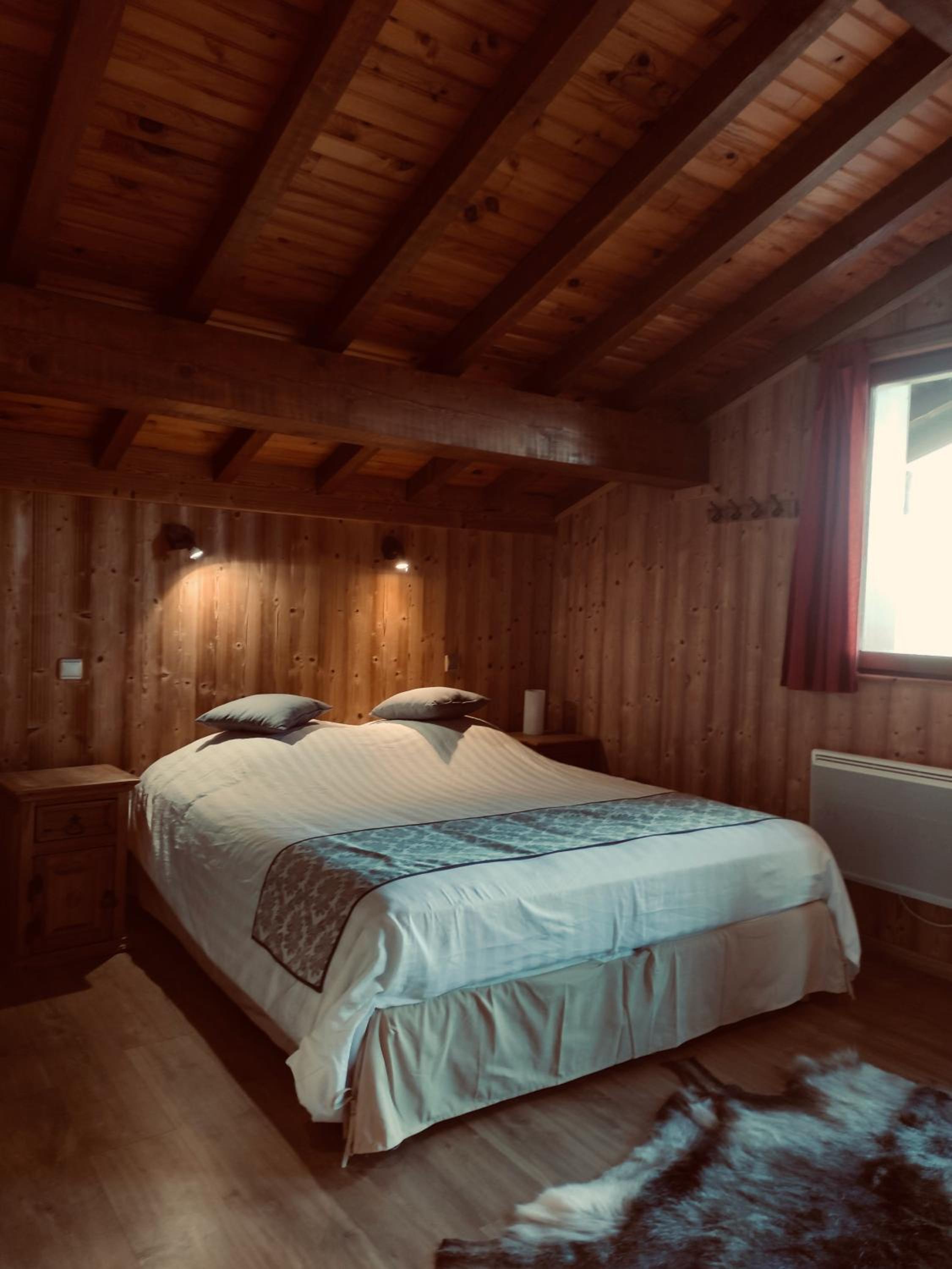 Fabulous chalet La Plagne - ski in-ski out - Sauna with Mont Blanc view