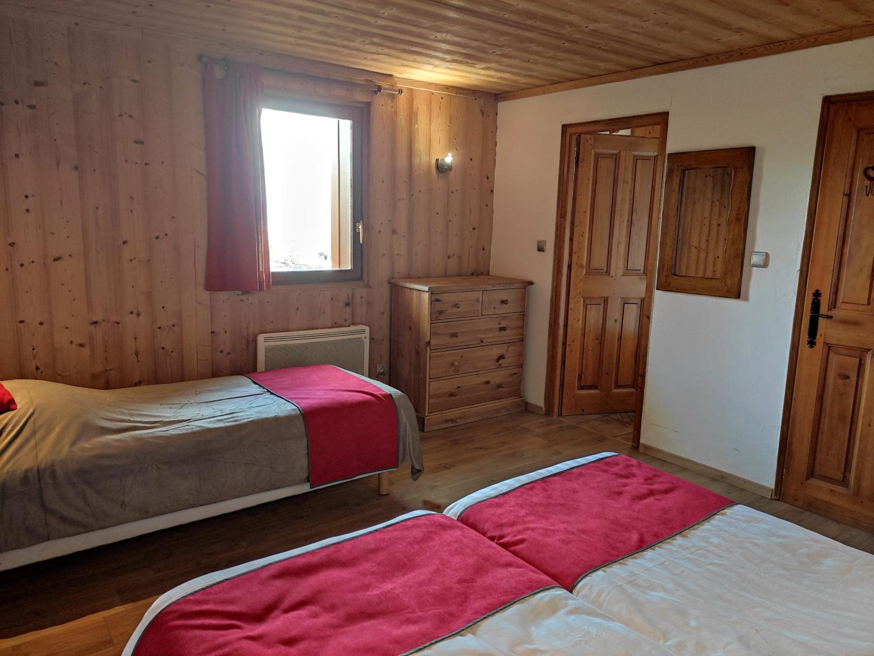 Fabulous chalet La Plagne - ski in-ski out - Sauna with Mont Blanc view