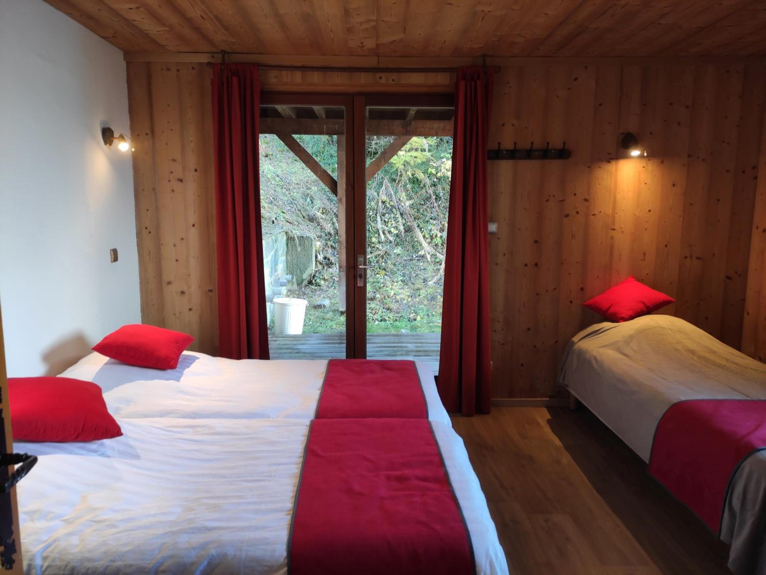 Fabulous chalet La Plagne - ski in-ski out - Sauna with Mont Blanc view