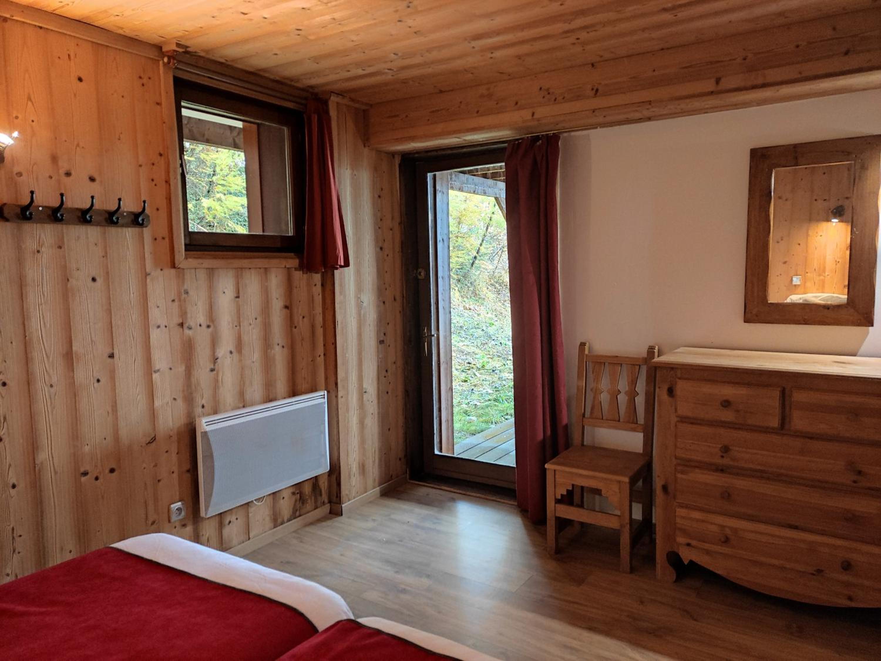 Fabulous chalet La Plagne - ski in-ski out - Sauna with Mont Blanc view