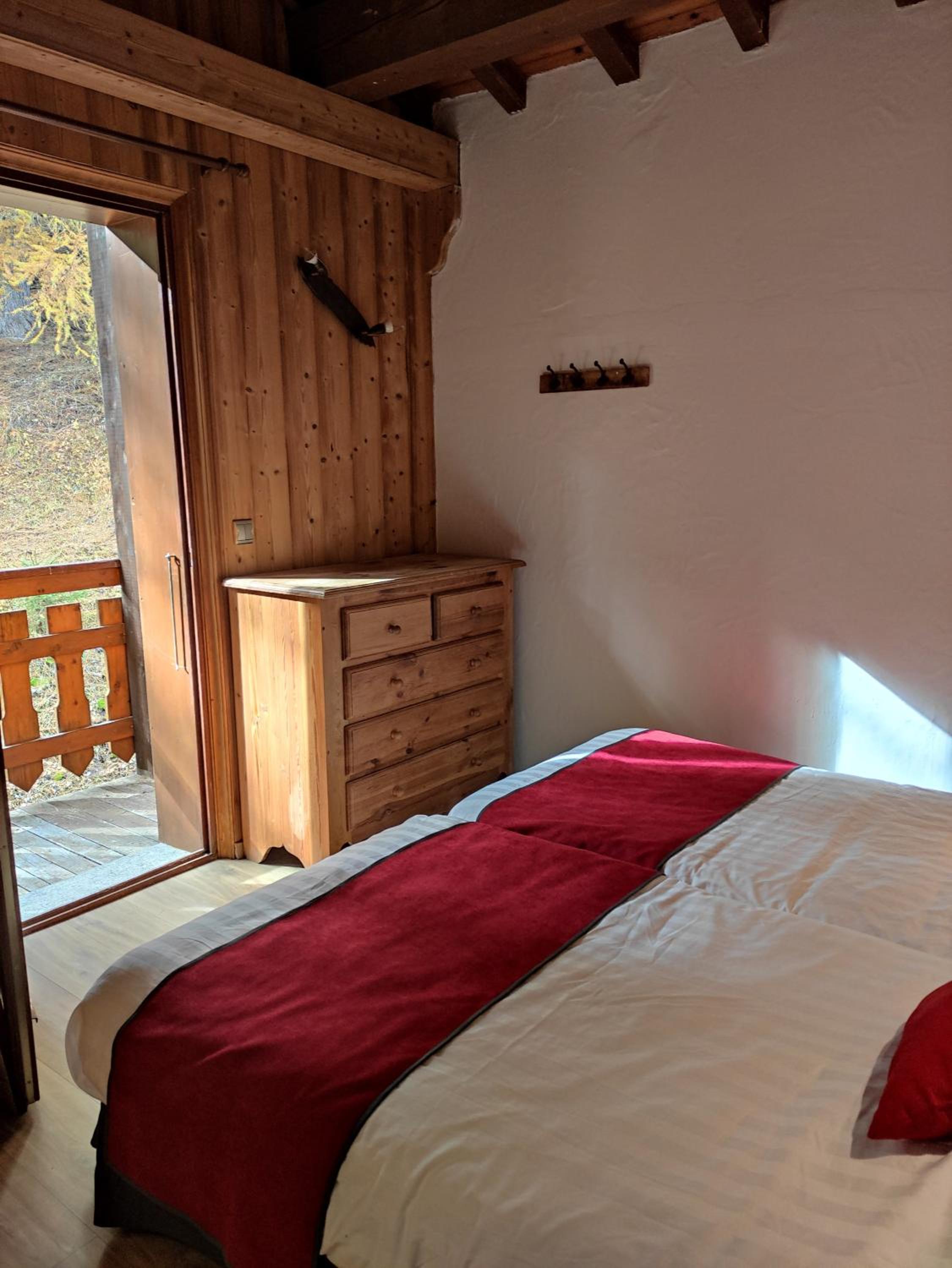 Fabulous chalet La Plagne - ski in-ski out - Sauna with Mont Blanc view