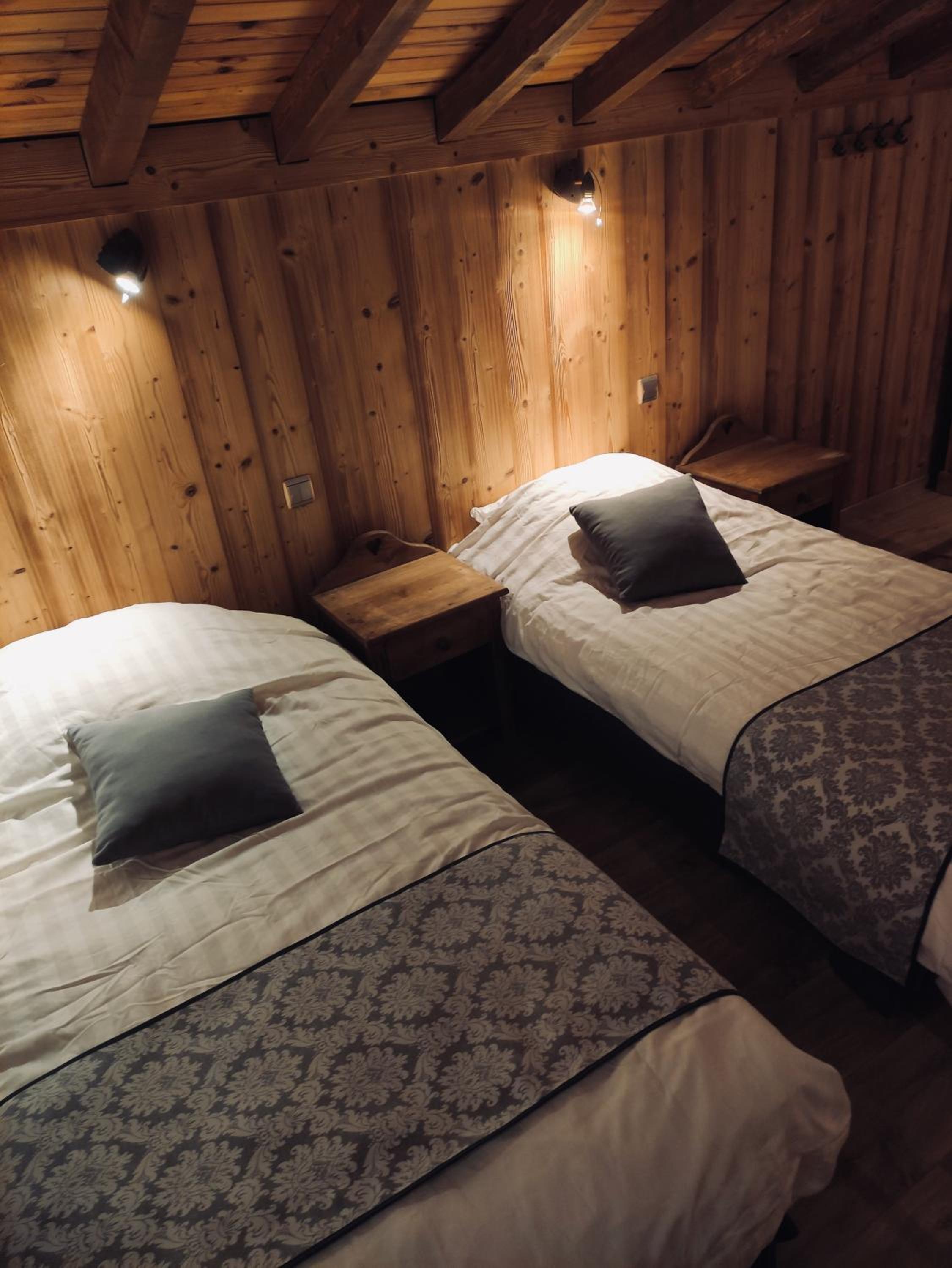 Fabulous chalet La Plagne - ski in-ski out - Sauna with Mont Blanc view