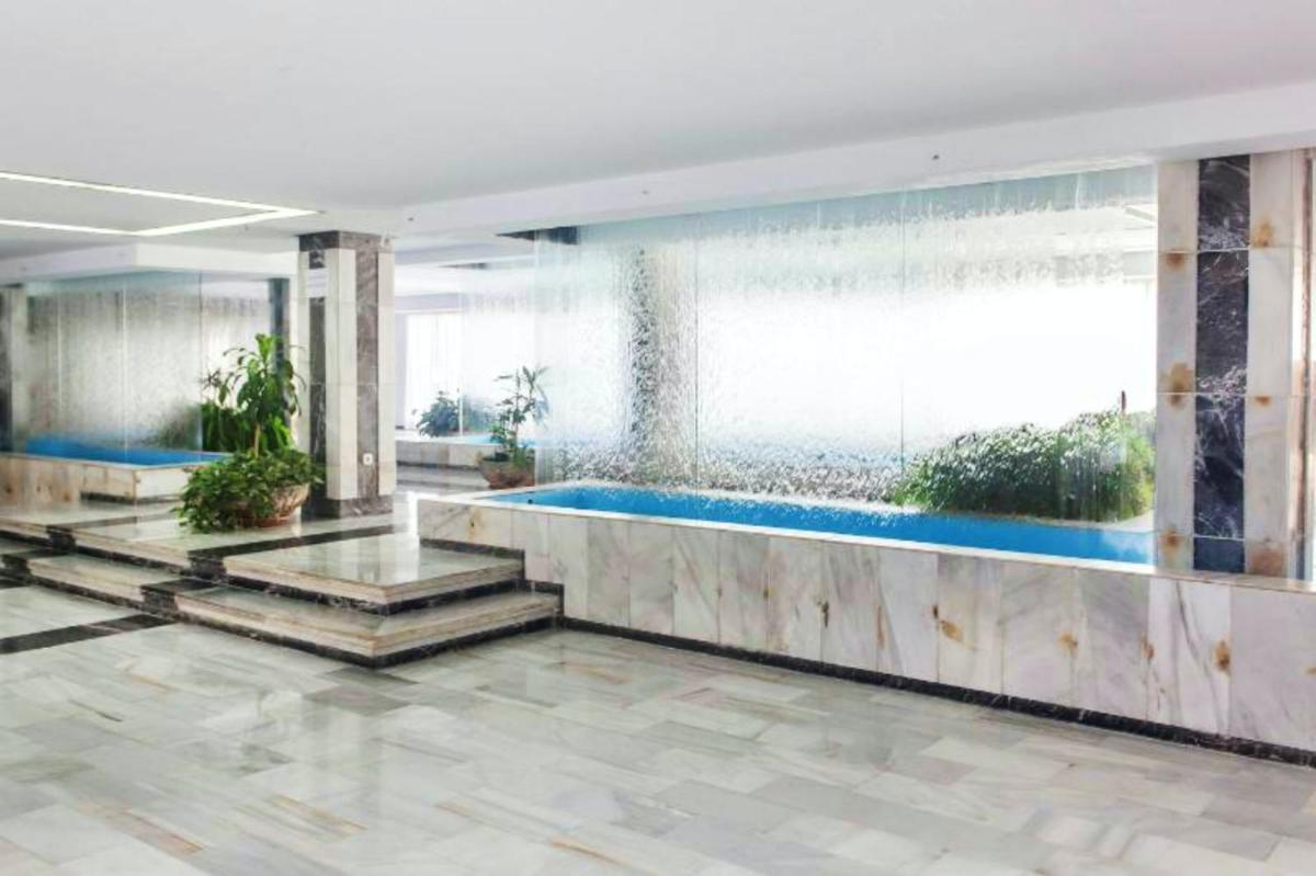 Studio at Benalmadena 500 m away from the beach with sea view shared pool and furnished balcony