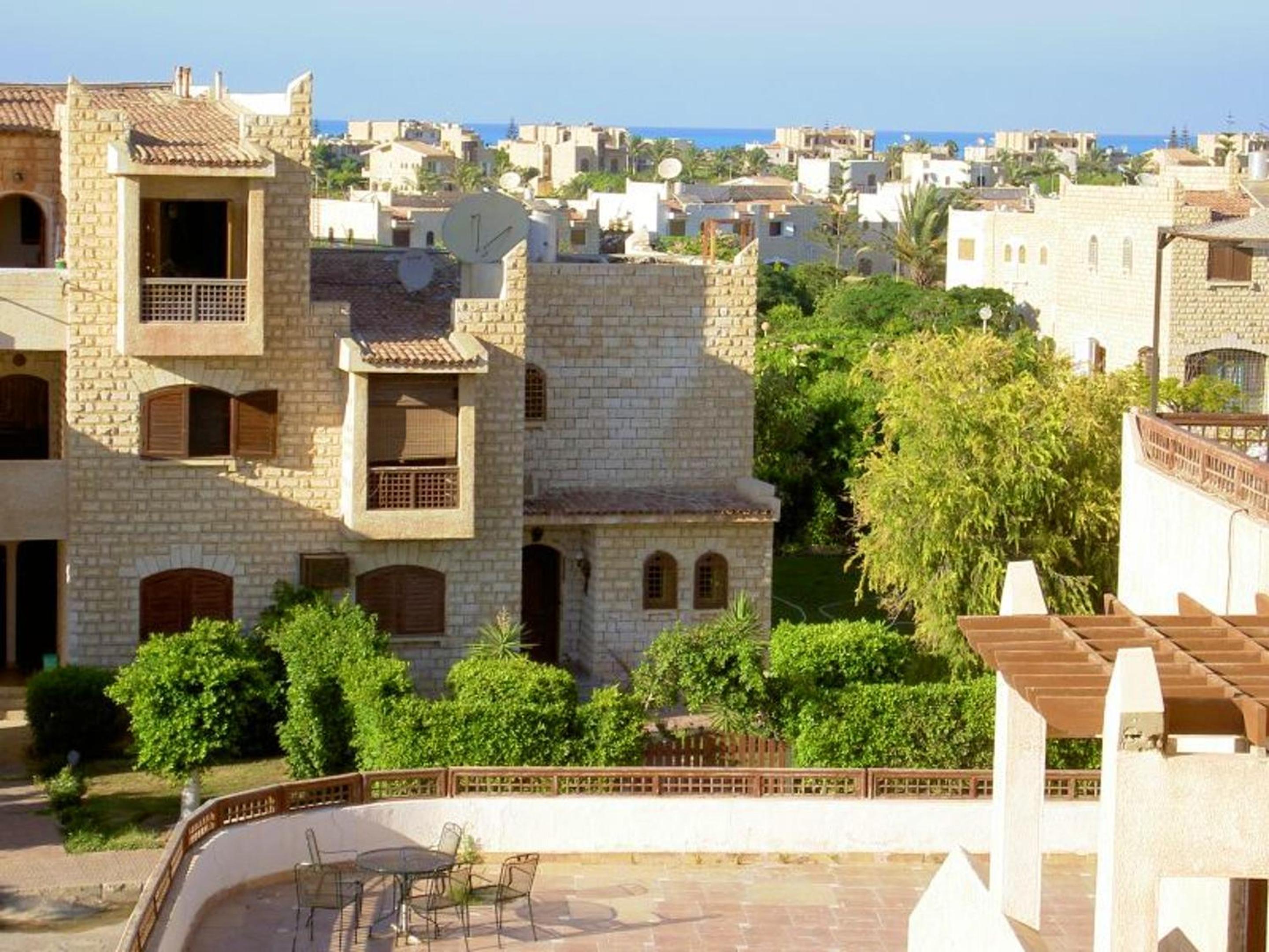 Charming house near Markaz Al Alamein with shared pool.