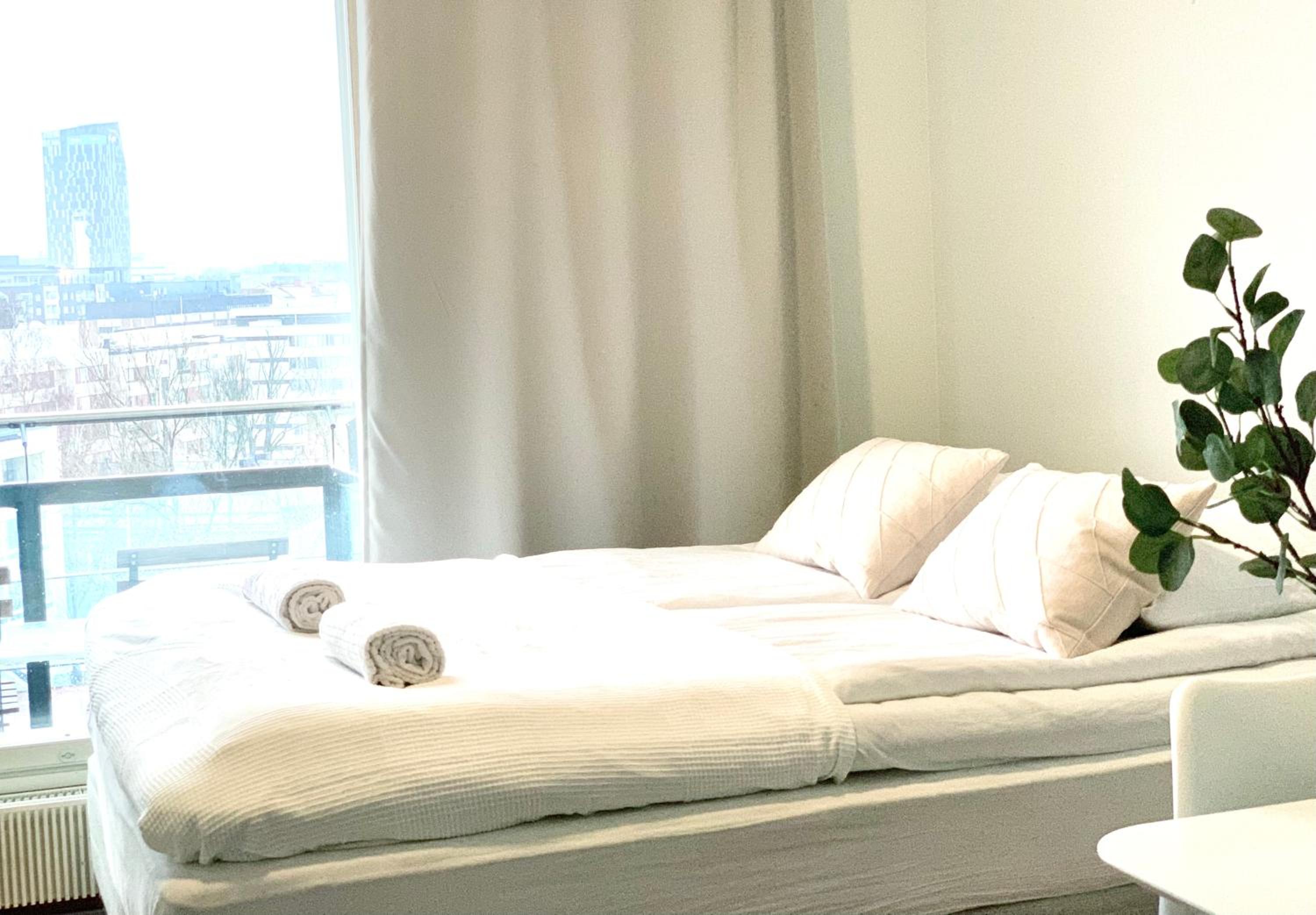 City Home Finland Tampella - City View, Own SAUNA, One Bedroom, Furnished Balcony and Great Location view 4