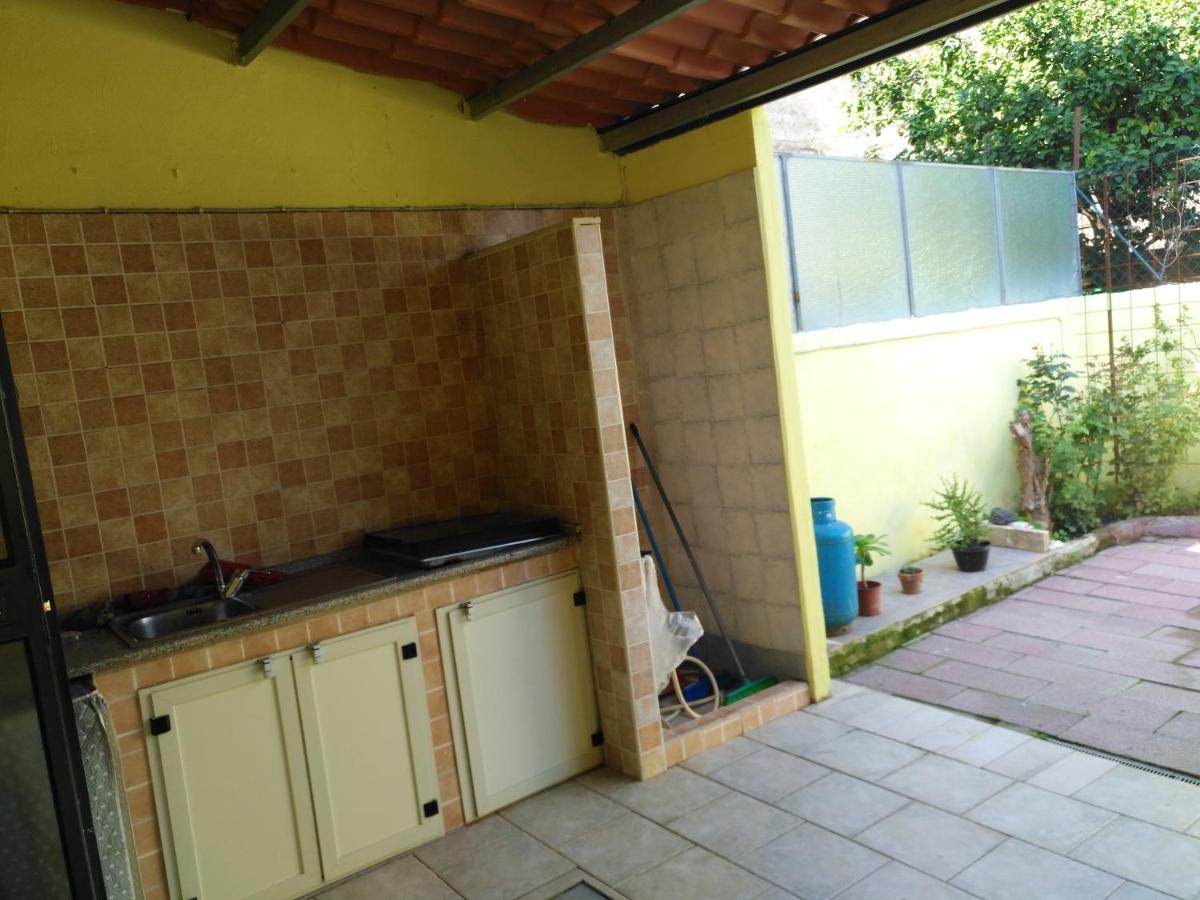 2 bedrooms house with furnished terrace and wifi at Pompei 8 km away from the beach