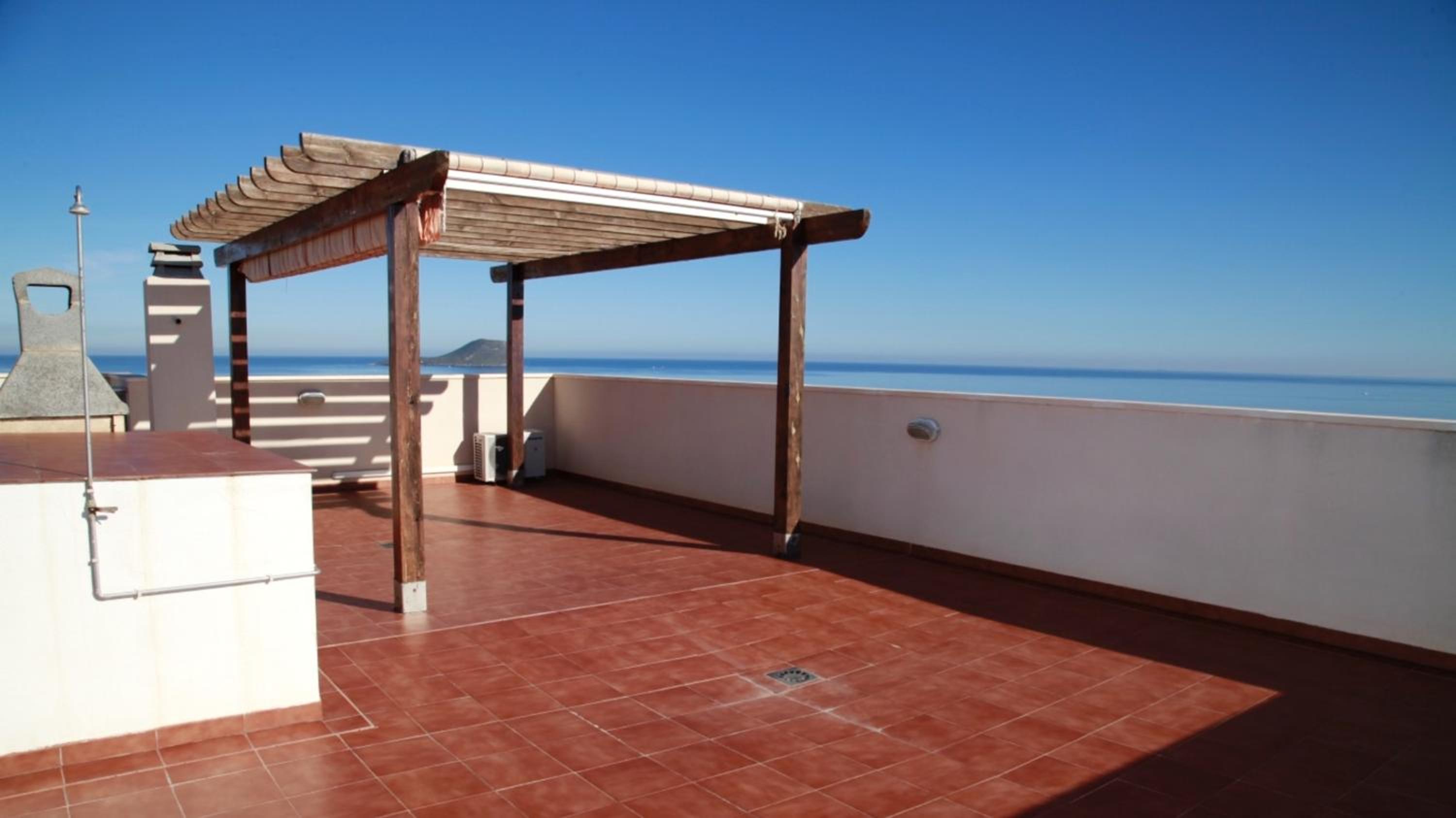 Top floor duplex in La Manga 90 sqm solarium 360° view photo 2