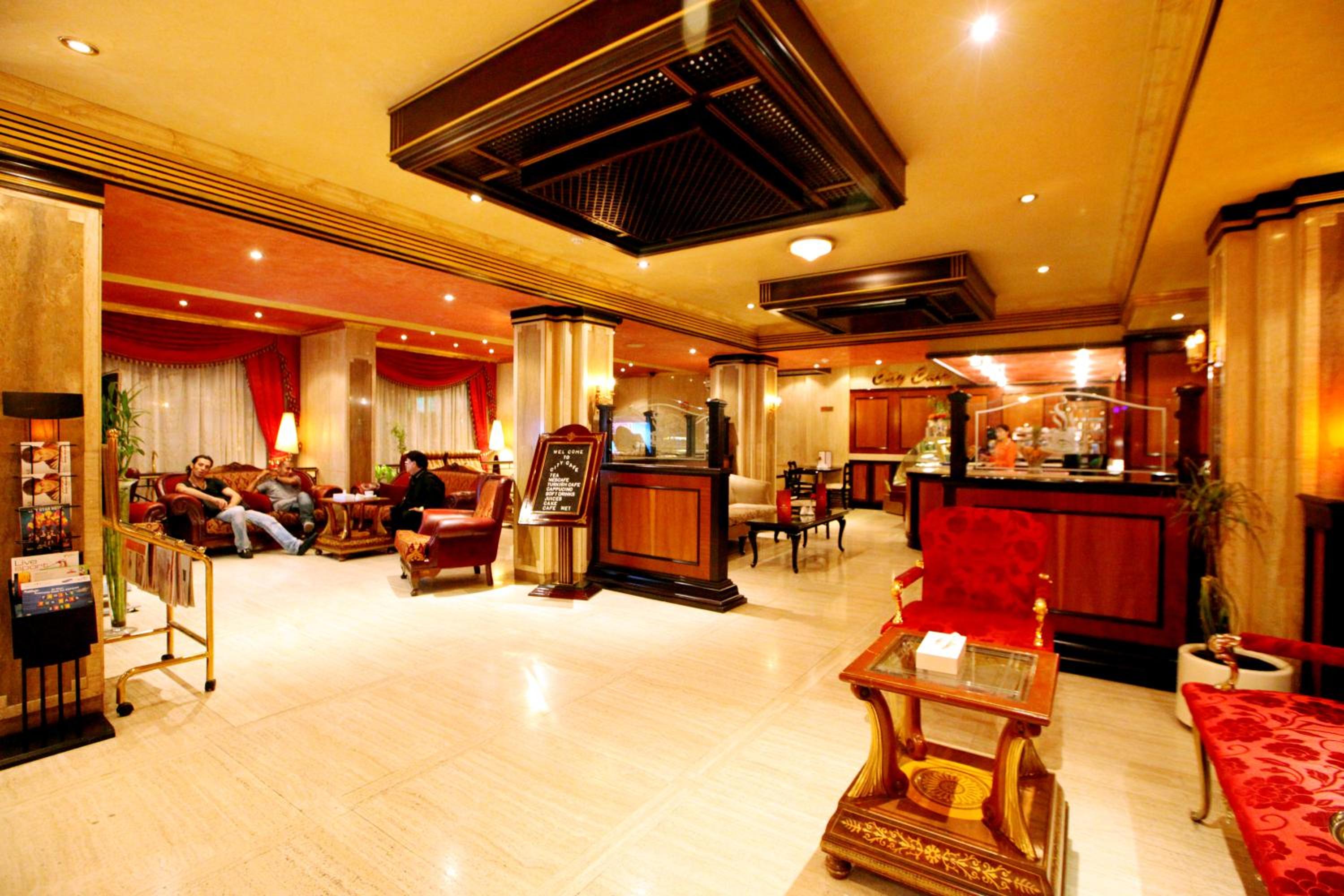 hotel reception