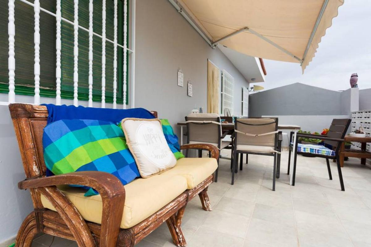 3 bedrooms house with sea view and furnished terrace at Arafo 4 km away from the beach