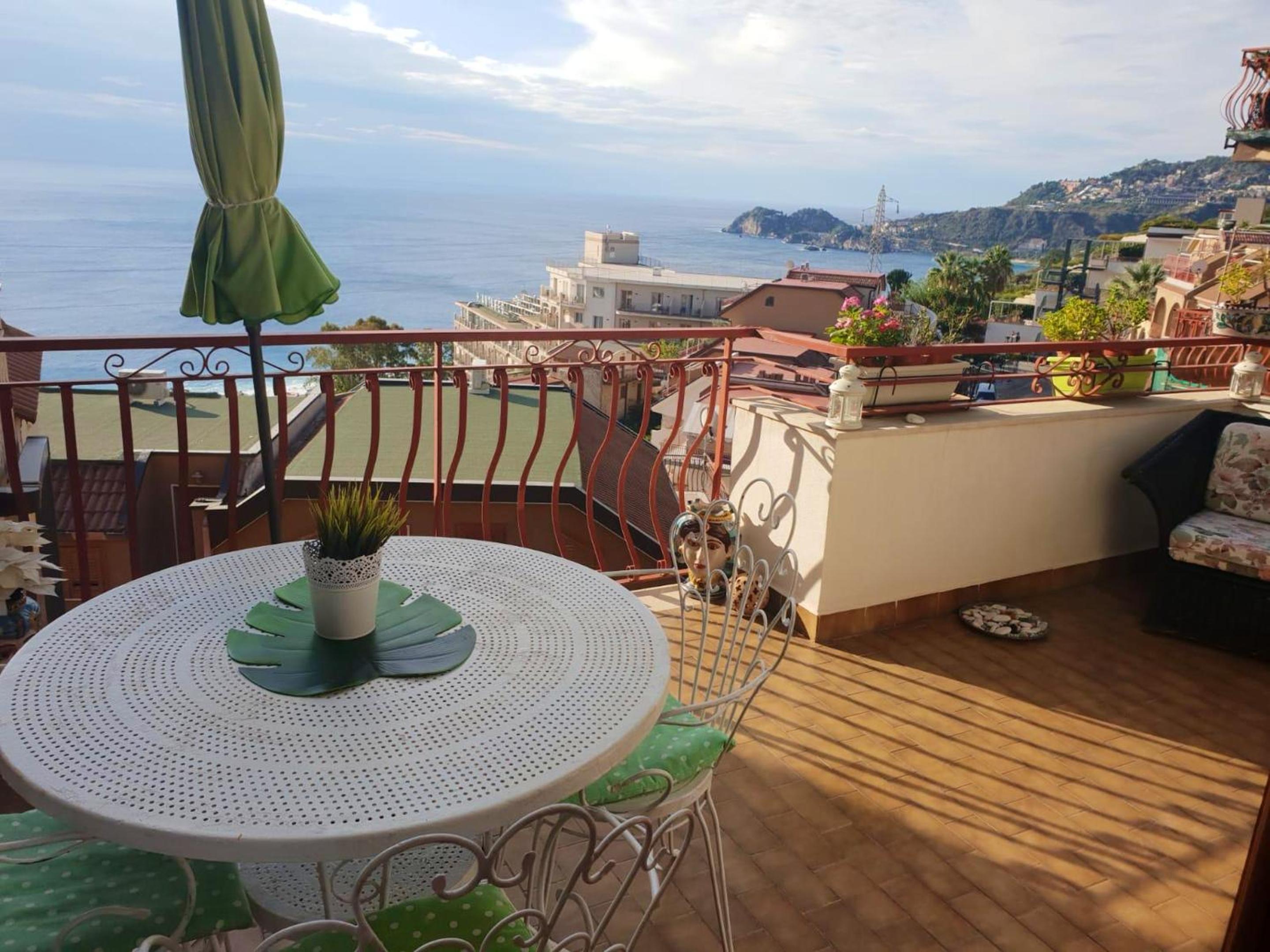 Charming seaside house in Letojanni with terrace view 5