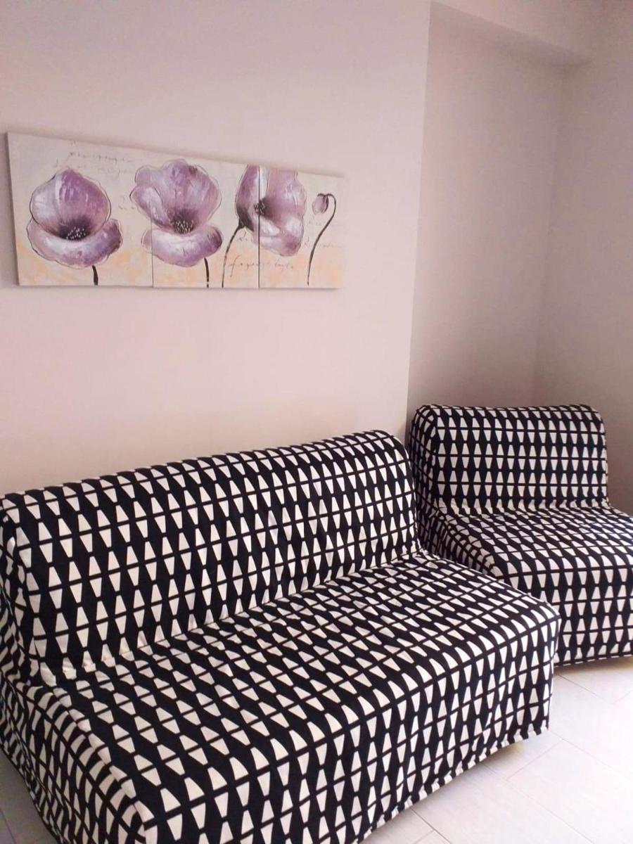 One bedroom appartement at Giardini Naxos 50 m away from the beach with sea view and furnished terrace view 2