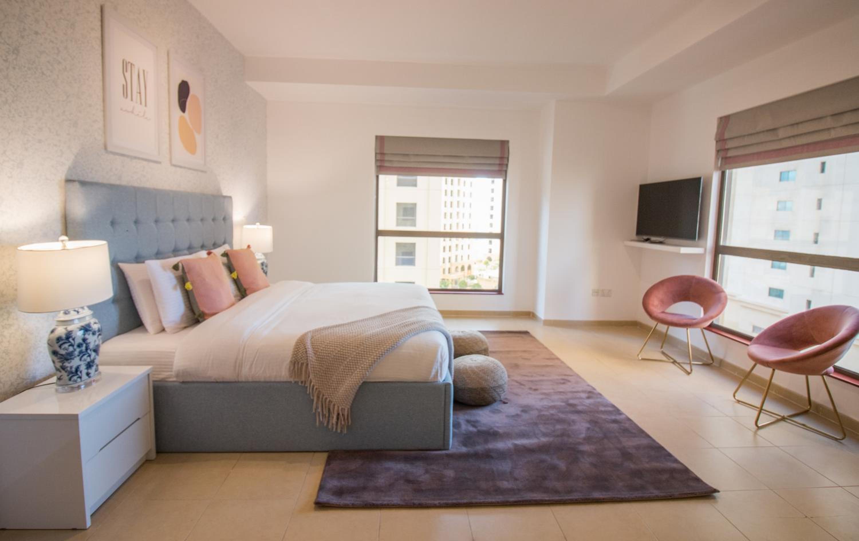 Premium 3BR! Partial Sea-View - Amwaj