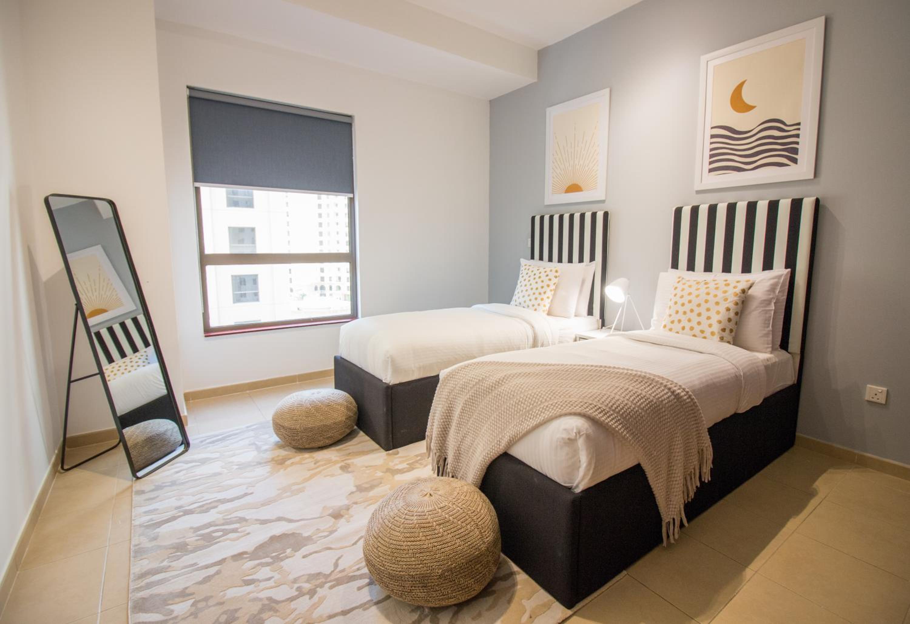 Premium 3BR! Partial Sea-View - Amwaj