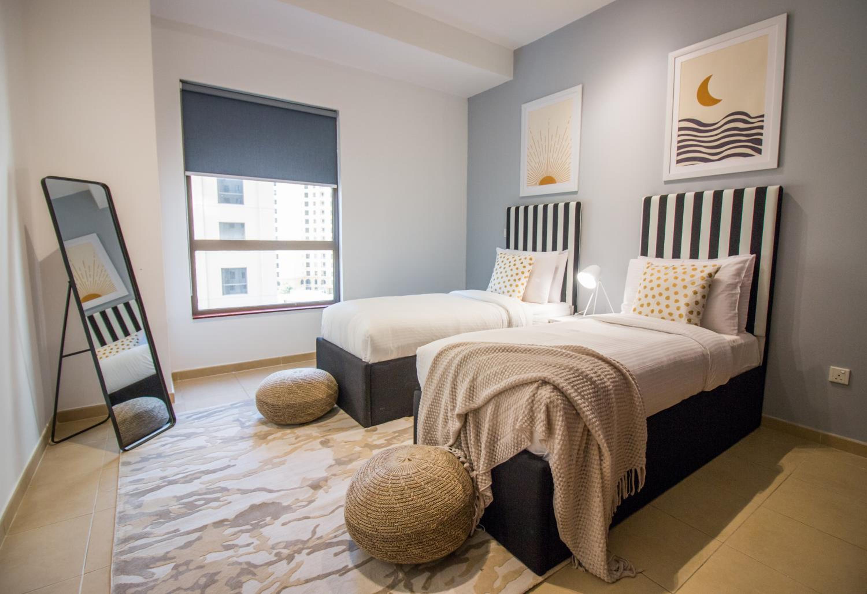 Premium 3BR! Partial Sea-View - Amwaj