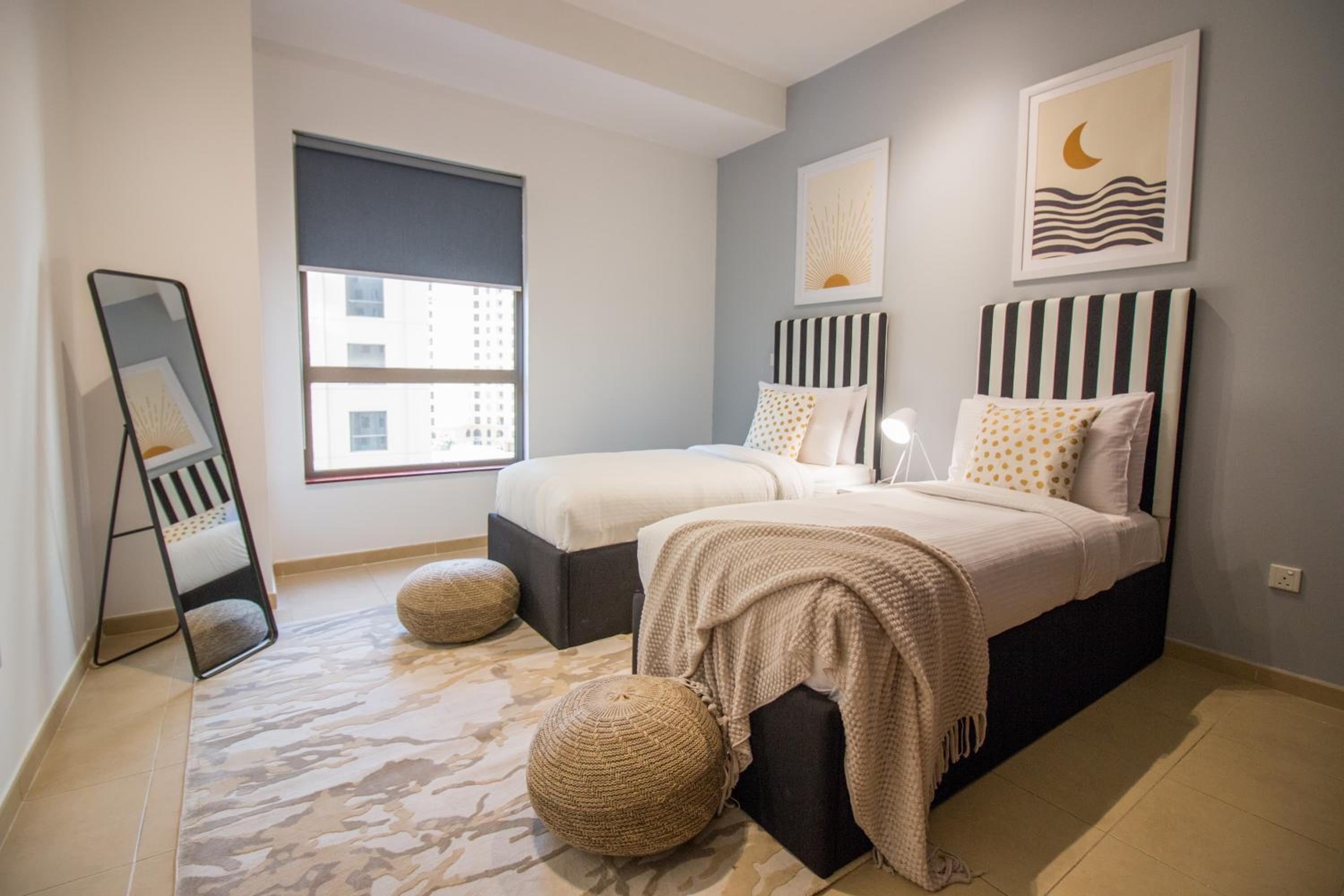 Premium 3BR! Partial Sea-View - Amwaj