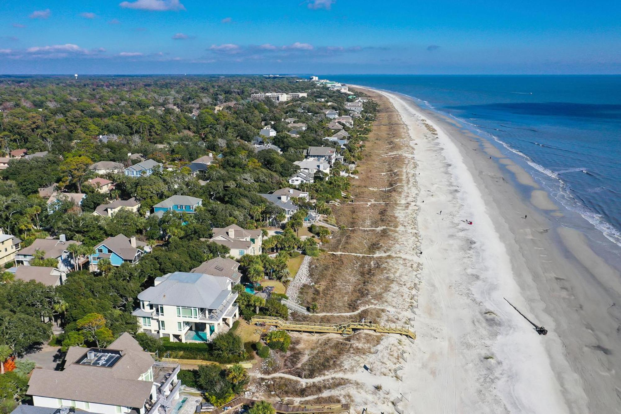 111 Dune Ln 6 BR Oceanfront Home Forest view 4