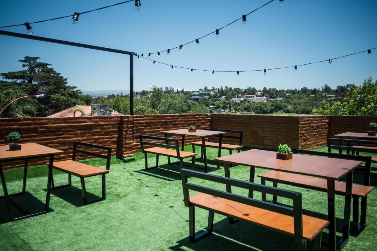 outdoor BBQ area