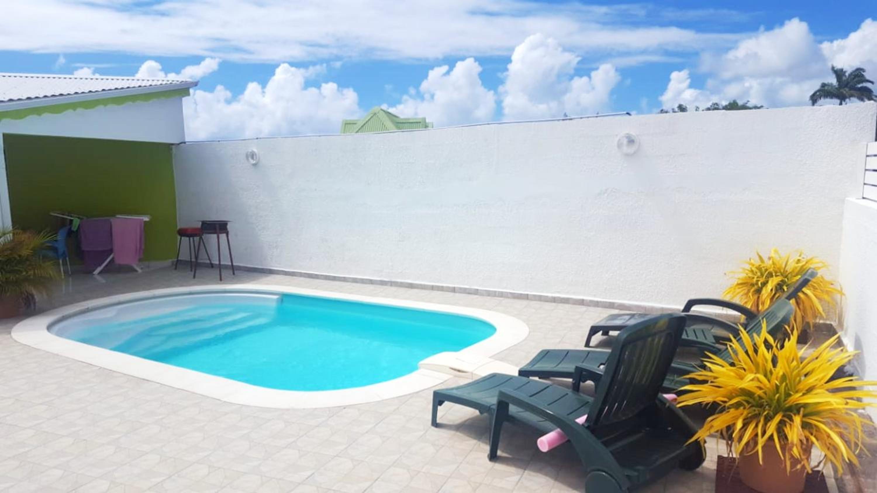 Villa romantique a Saint Francois avec piscine privee