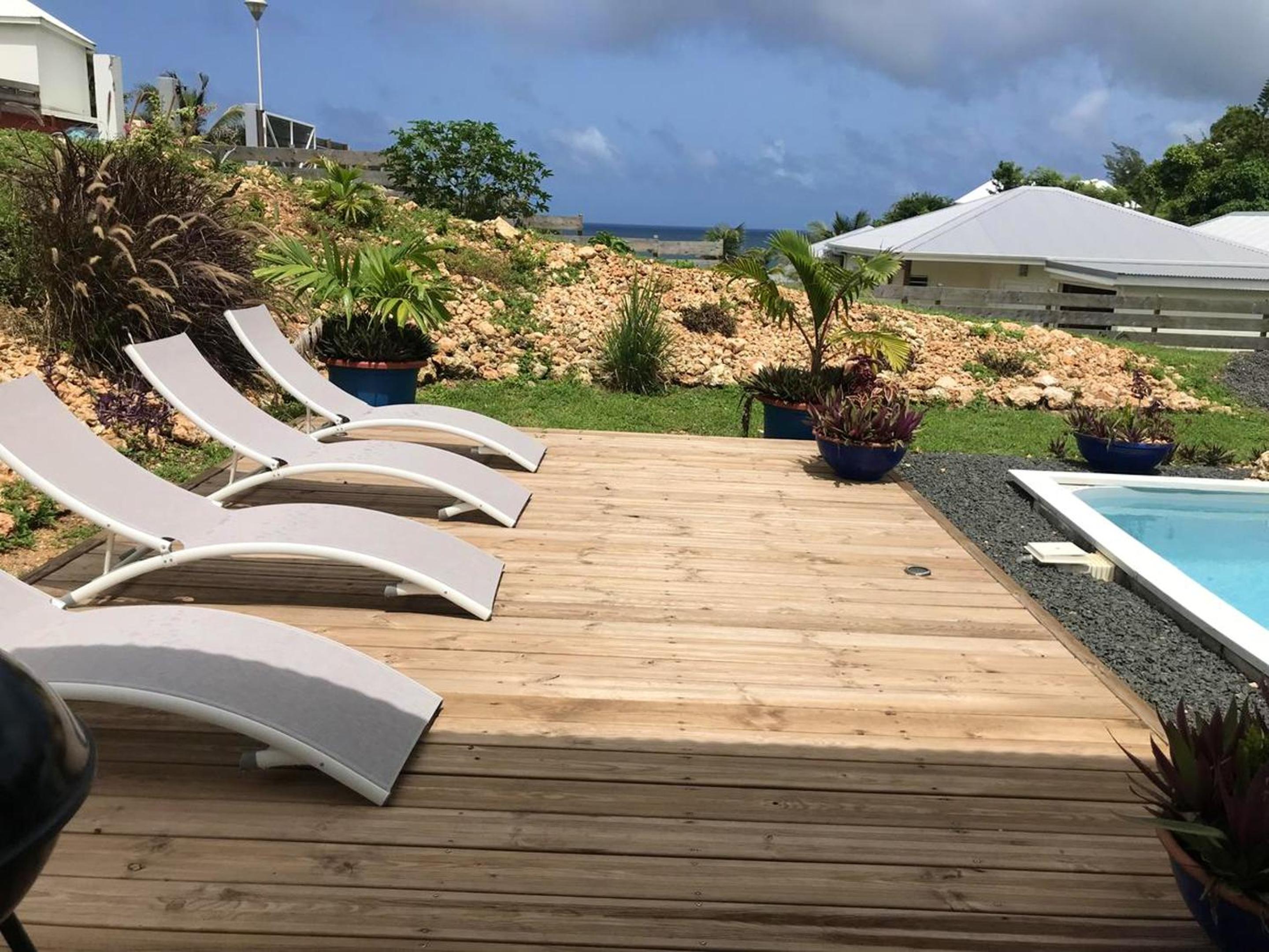 "Villa pittoresque au Moule avec piscine privee"