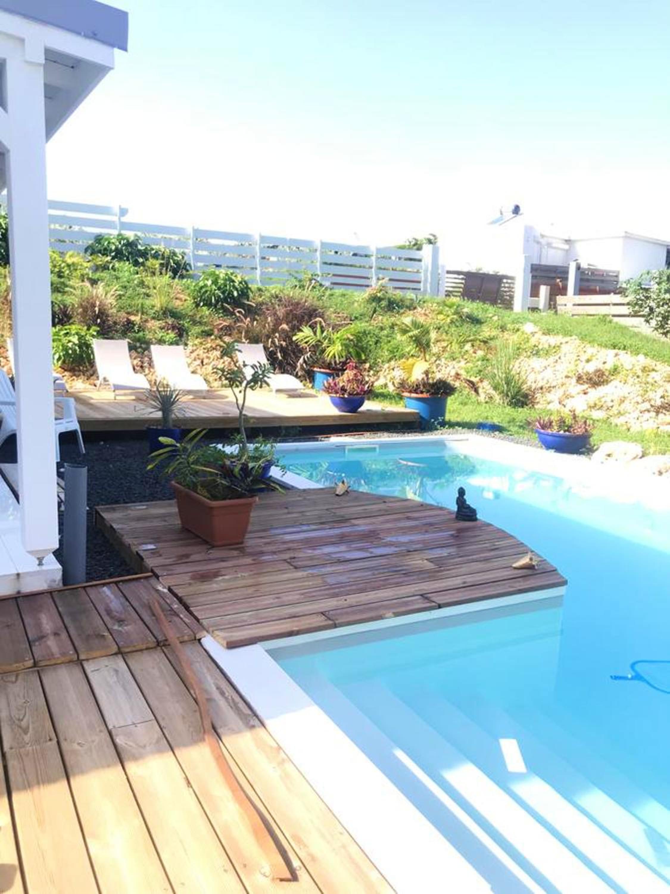 "Villa pittoresque au Moule avec piscine privee"