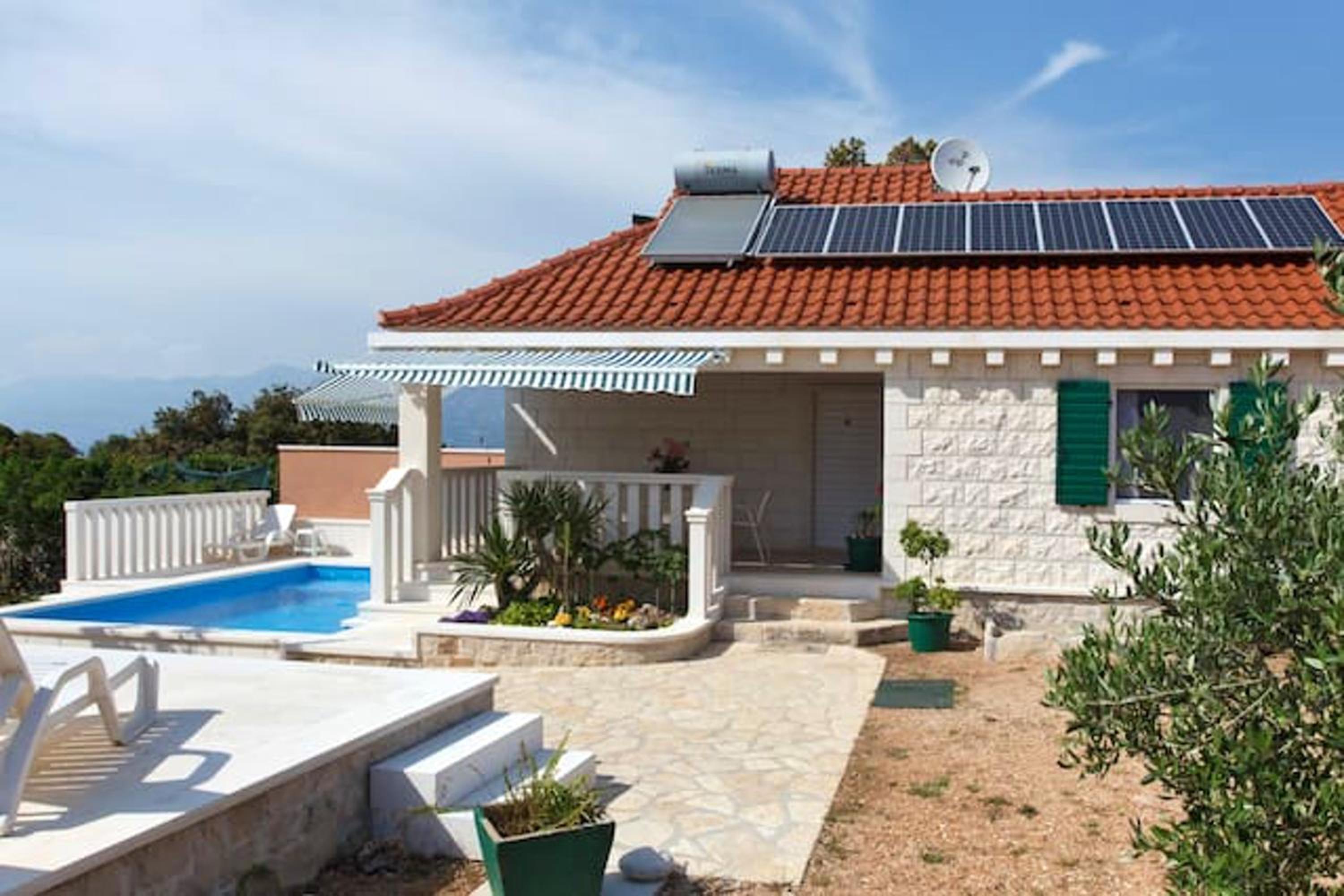 Charming Villa in Pučišća + Pool view 5