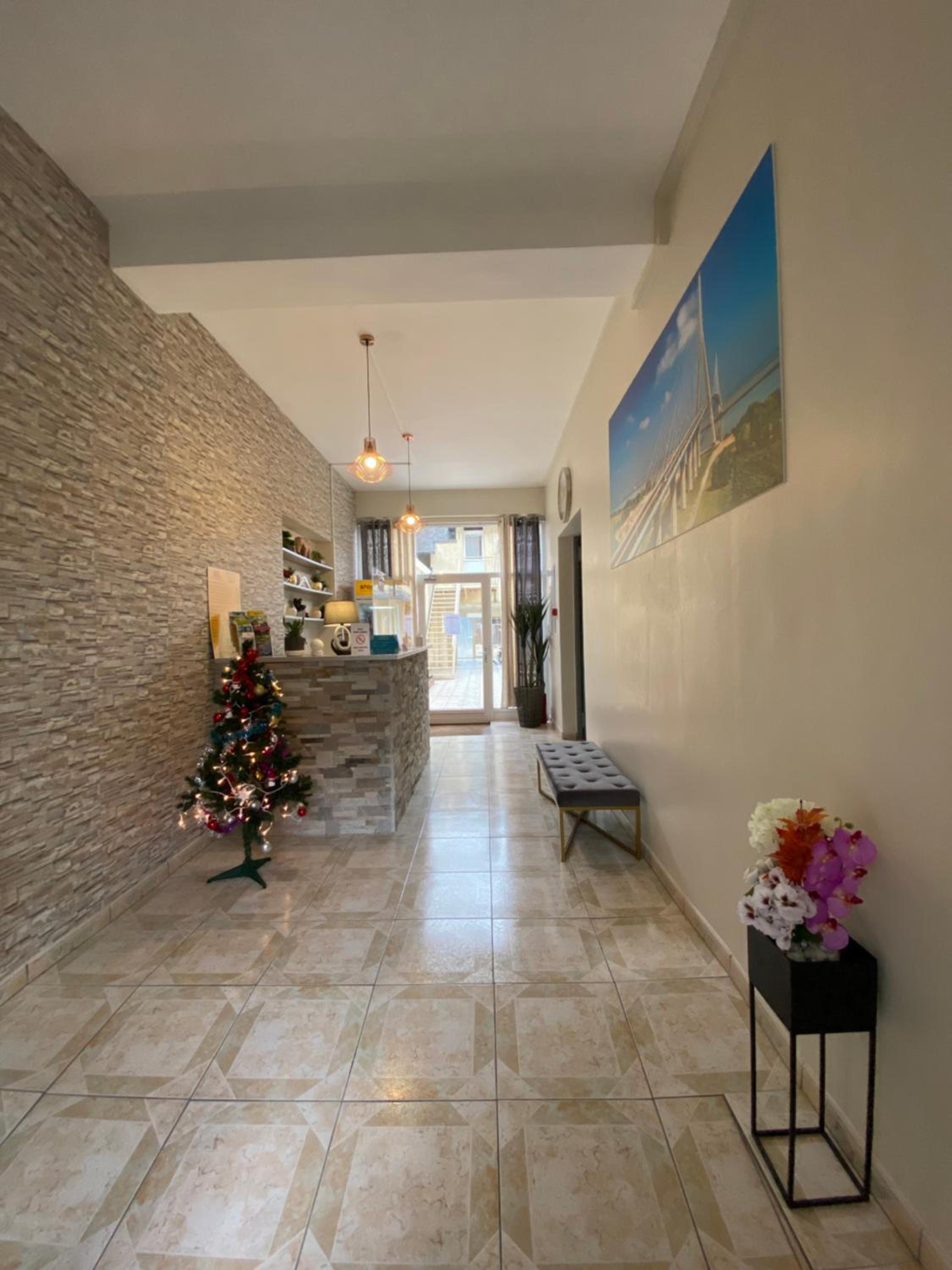 hotel reception